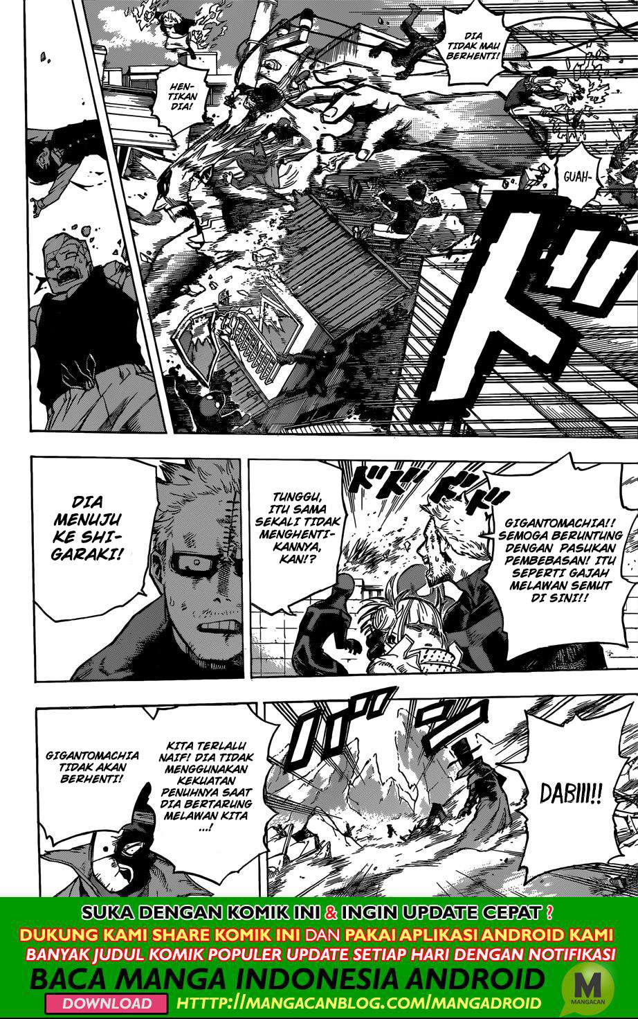 Boku no Hero Academia Chapter 237 Gambar 14