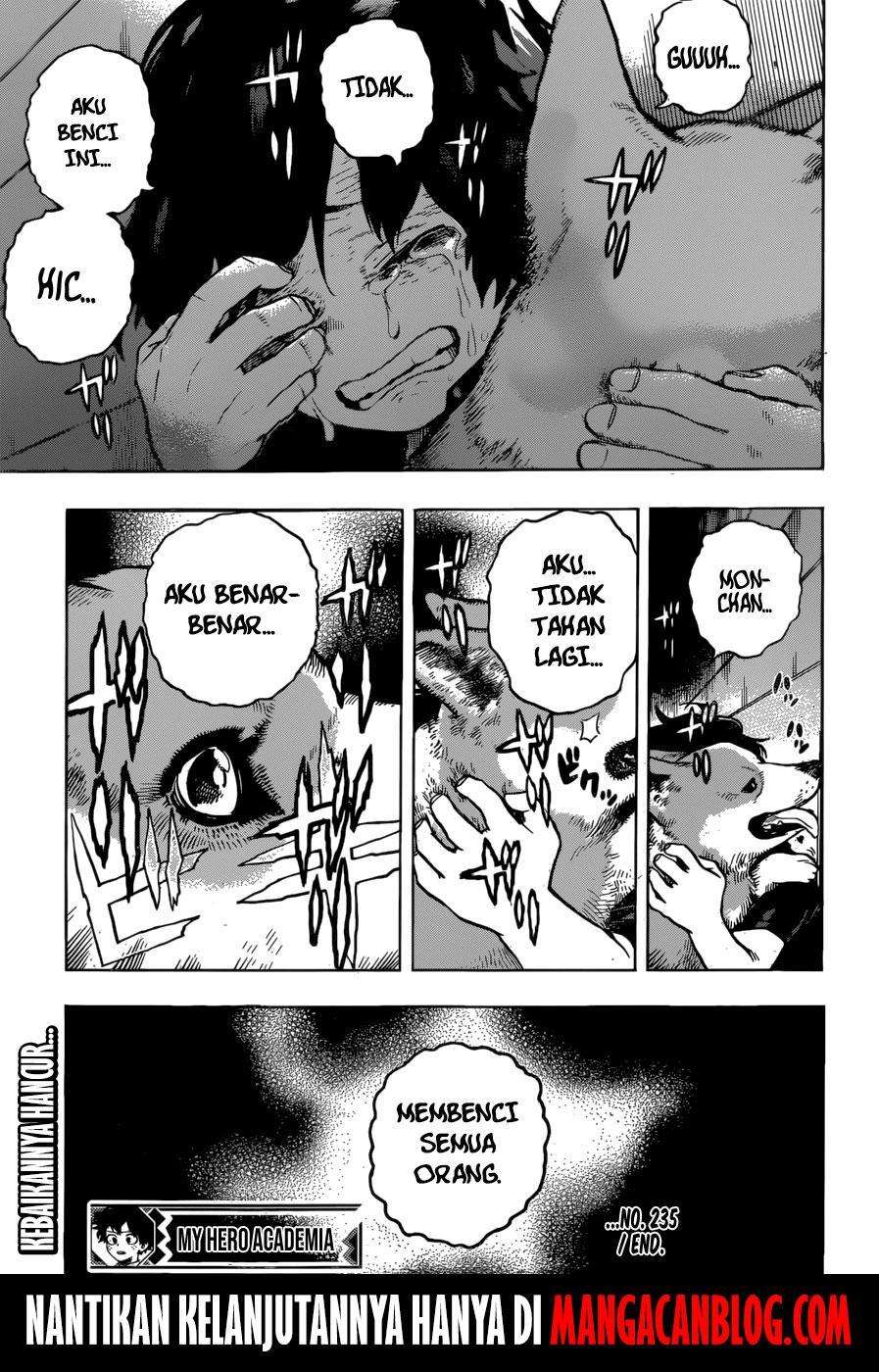 Boku no Hero Academia Chapter 235 Gambar 19