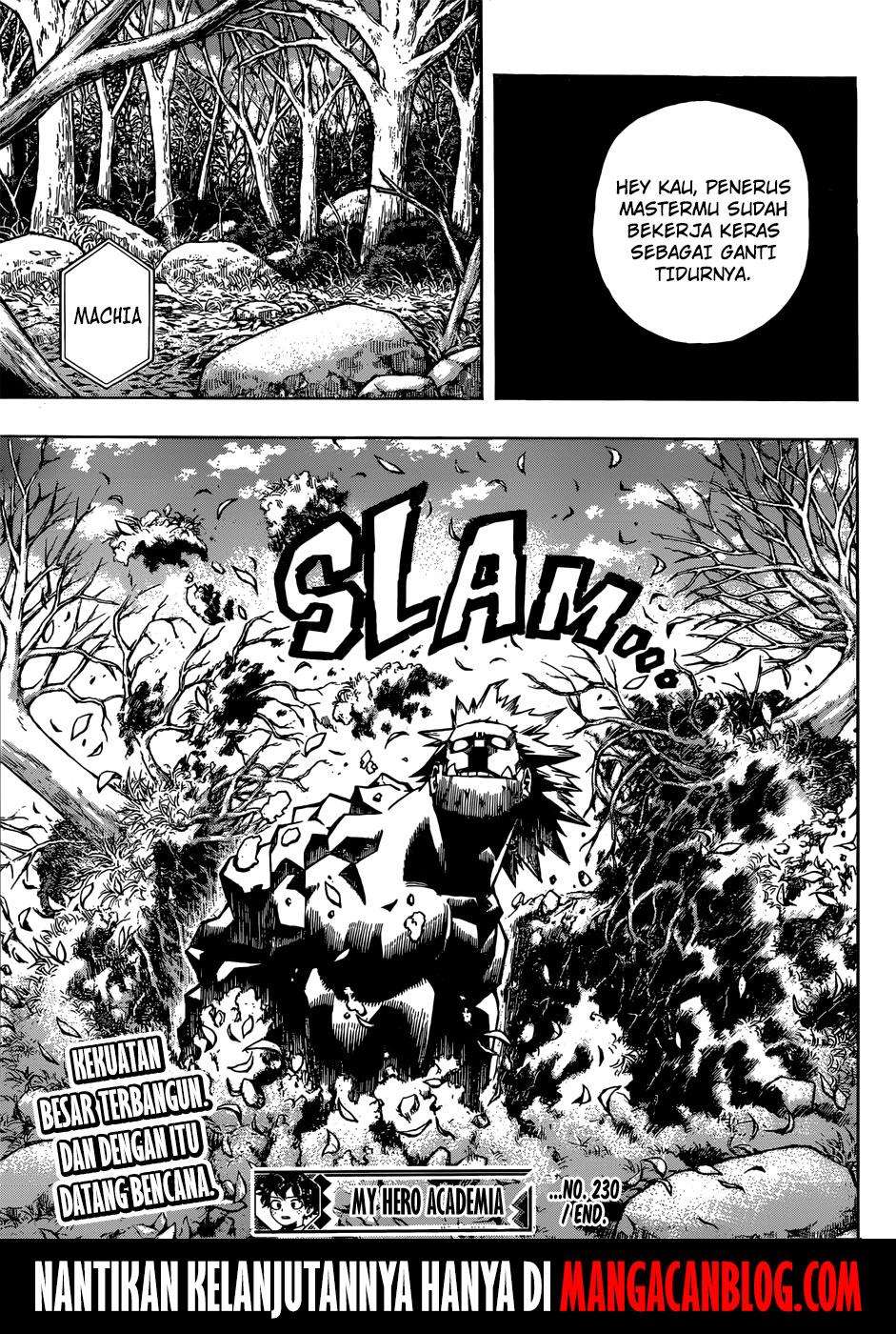 Boku no Hero Academia Chapter 230 Gambar 12
