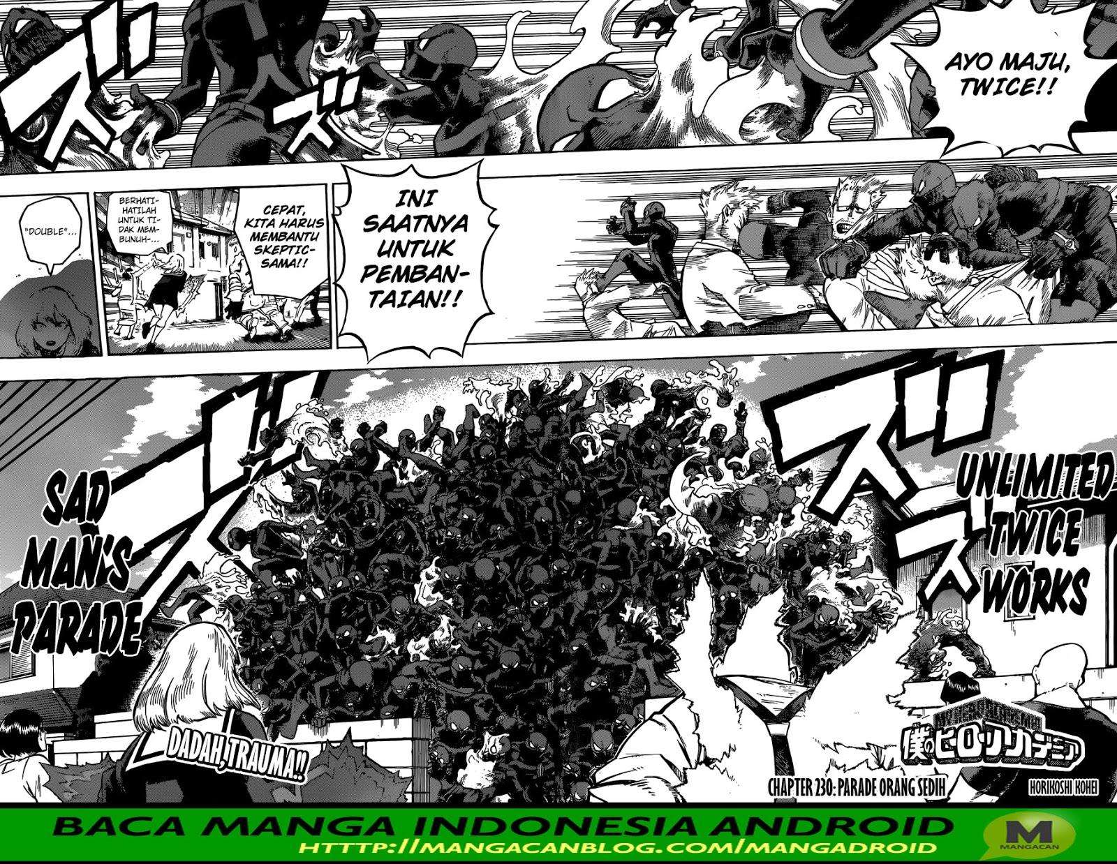 Boku no Hero Academia Chapter 230 Gambar 3