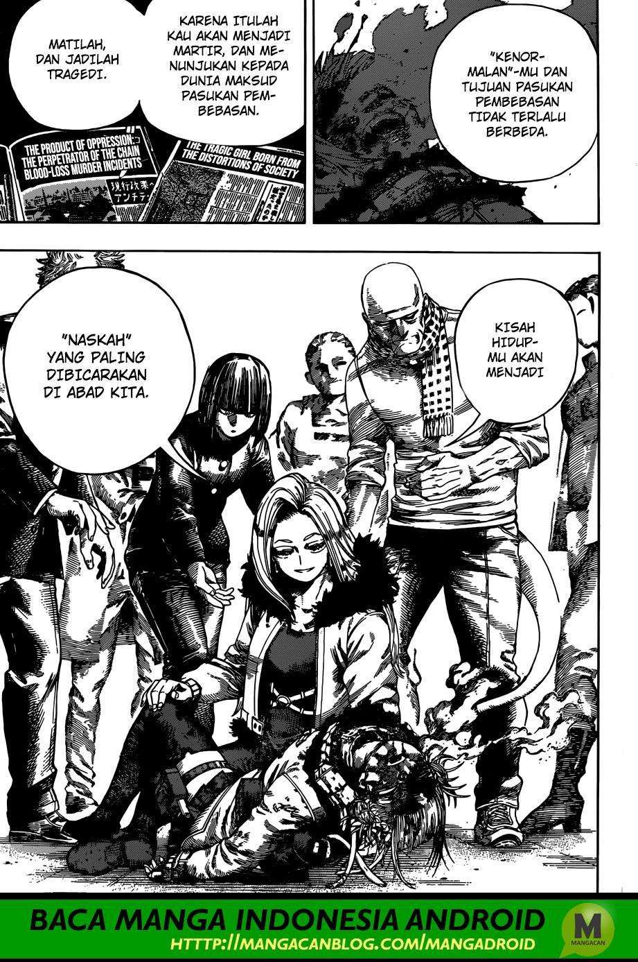 Boku no Hero Academia Chapter 226 Gambar 8