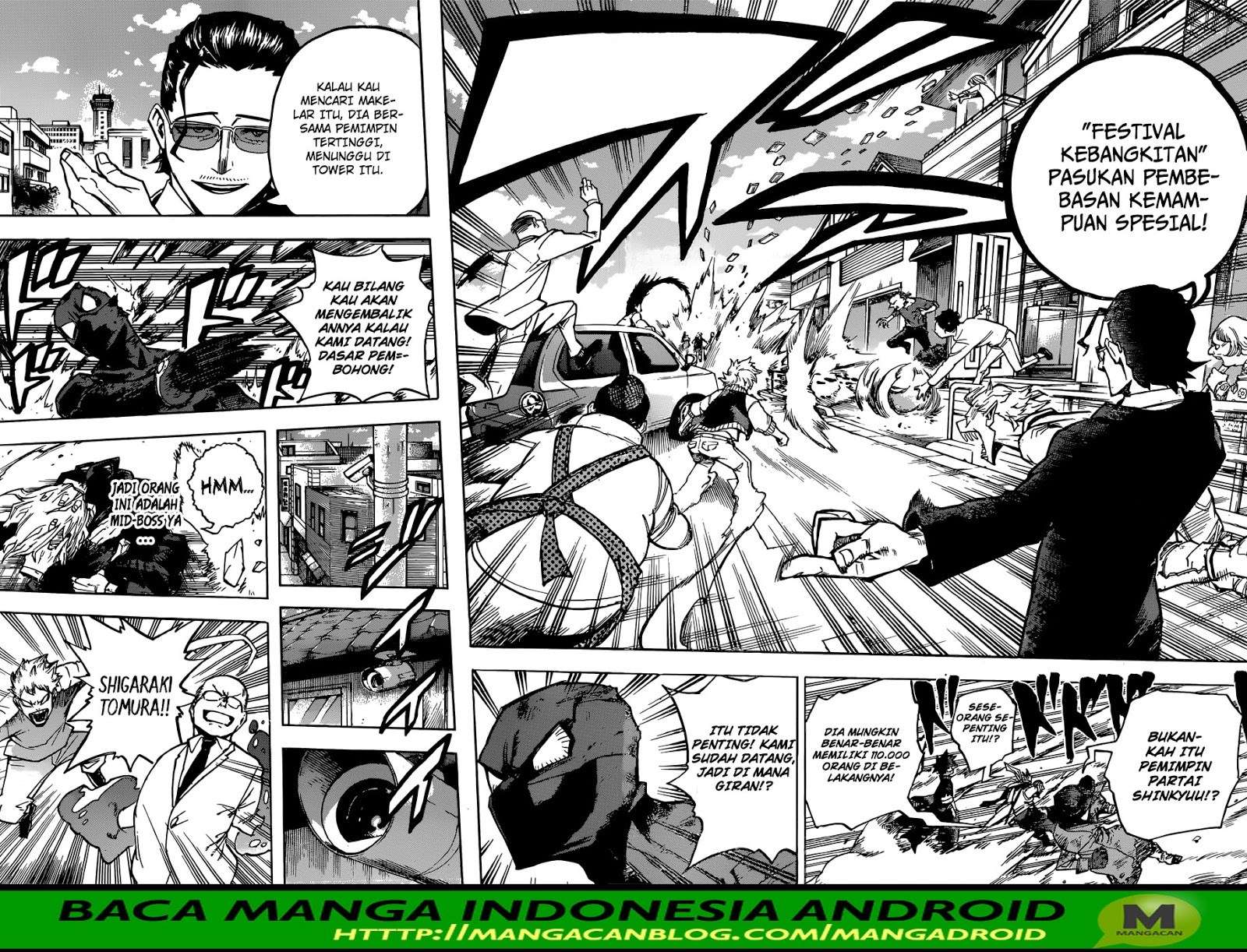 Boku no Hero Academia Chapter 224 Gambar 11
