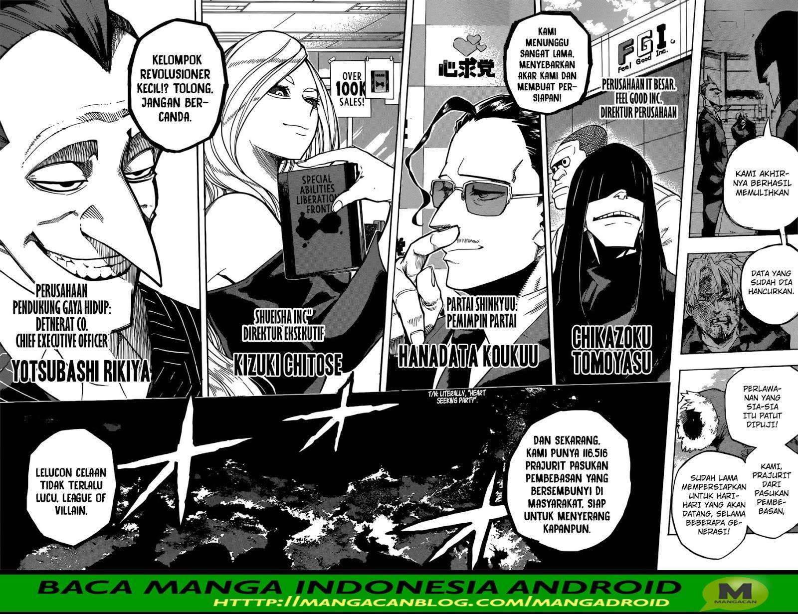 Boku no Hero Academia Chapter 223 Gambar 13