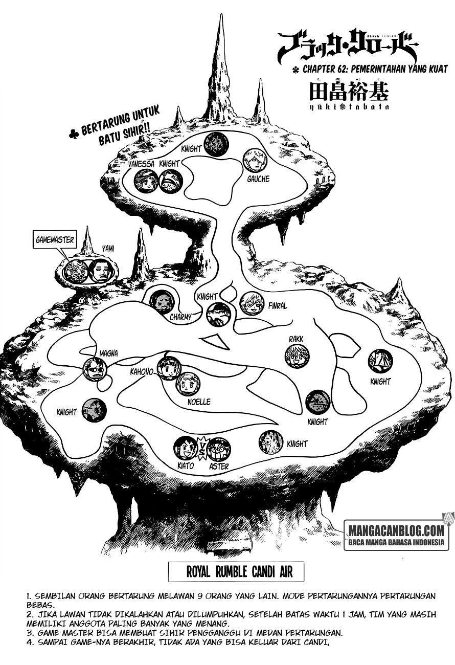 Komik Black Clover Chapter 62 gambar nomor 1