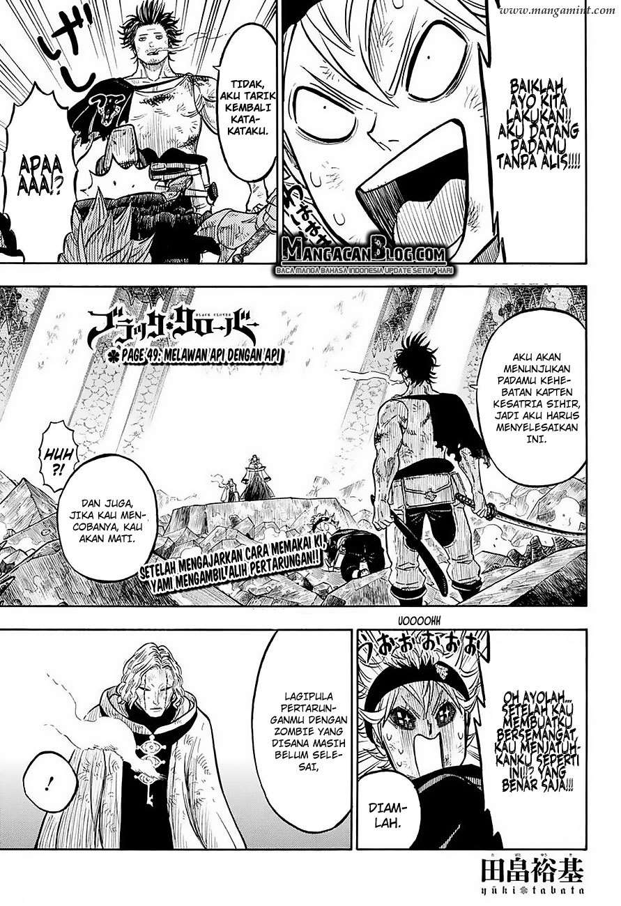 Manga Black Clover Chapter 49 gambar nomor 2