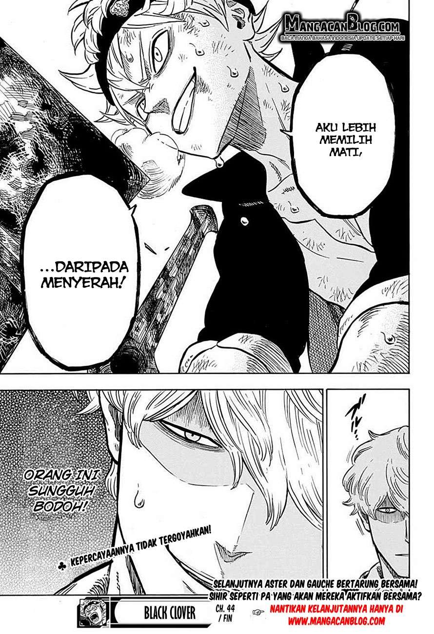 Black Clover Chapter 44 Gambar 18