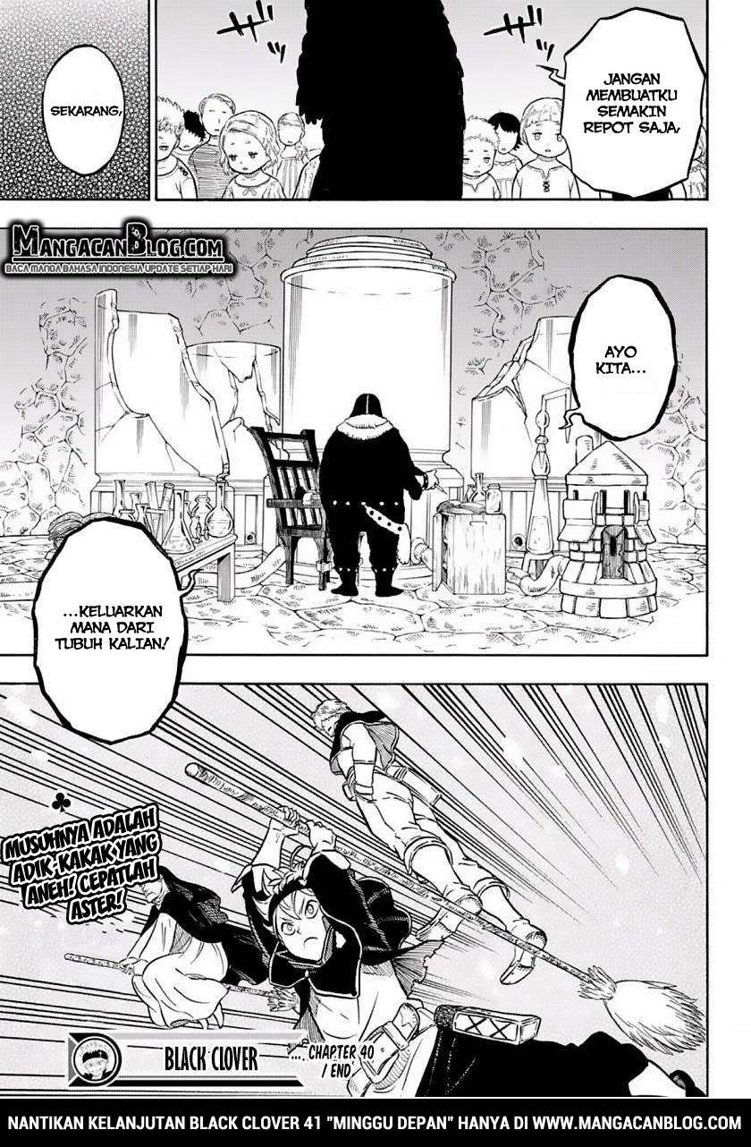 Black Clover Chapter 40 Gambar 18