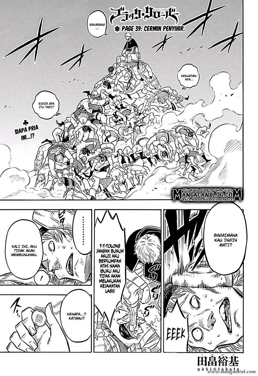 Komik Black Clover Chapter 39 gambar nomor 1