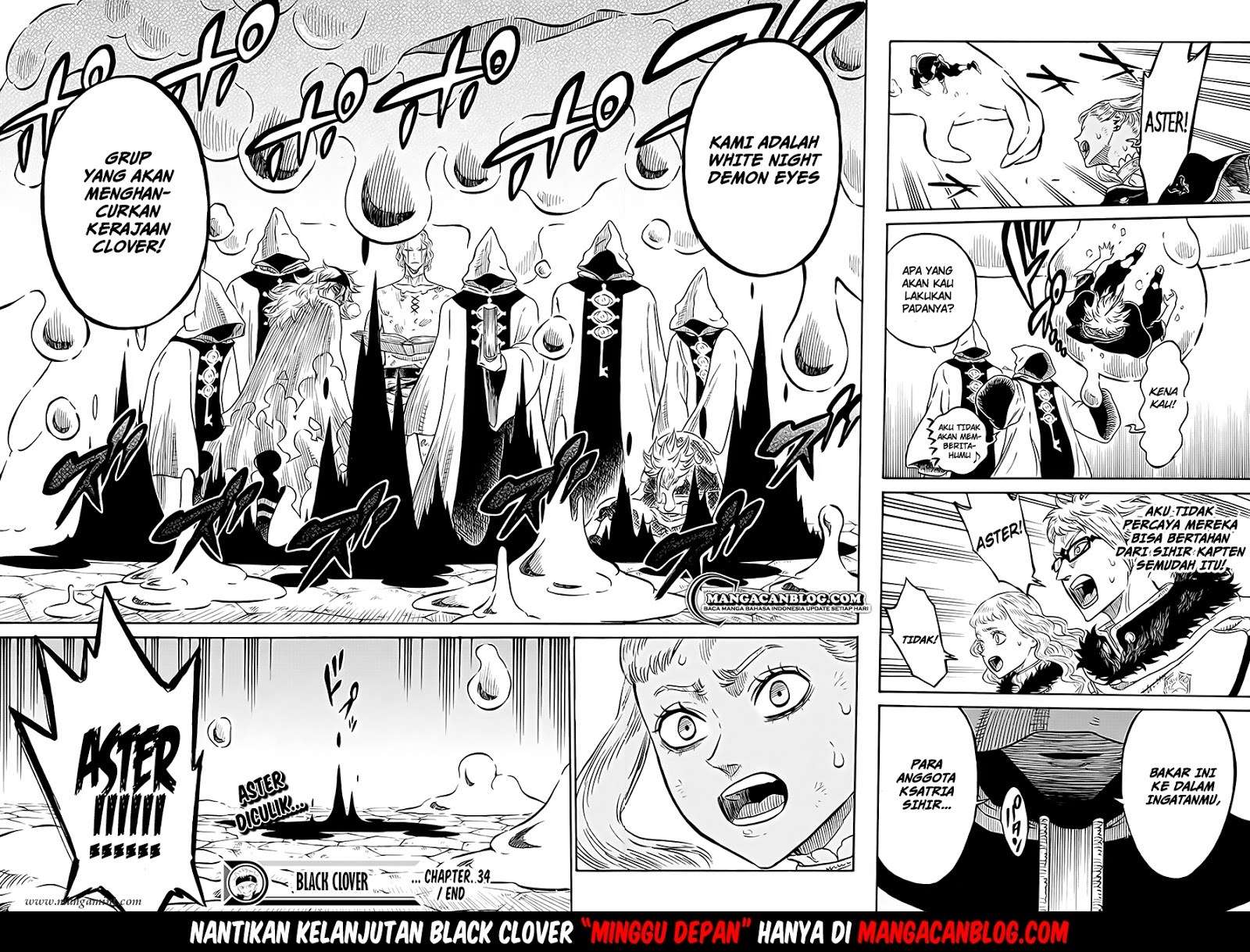 Black Clover Chapter 34 Gambar 15