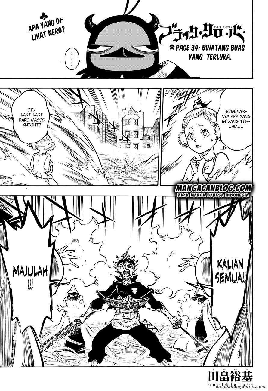 Black Clover Chapter 34 Gambar 16