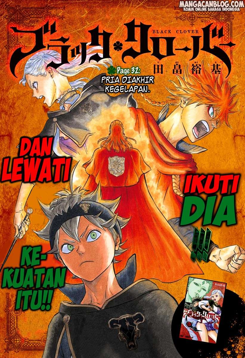 Komik Black Clover Chapter 32 gambar nomor 1