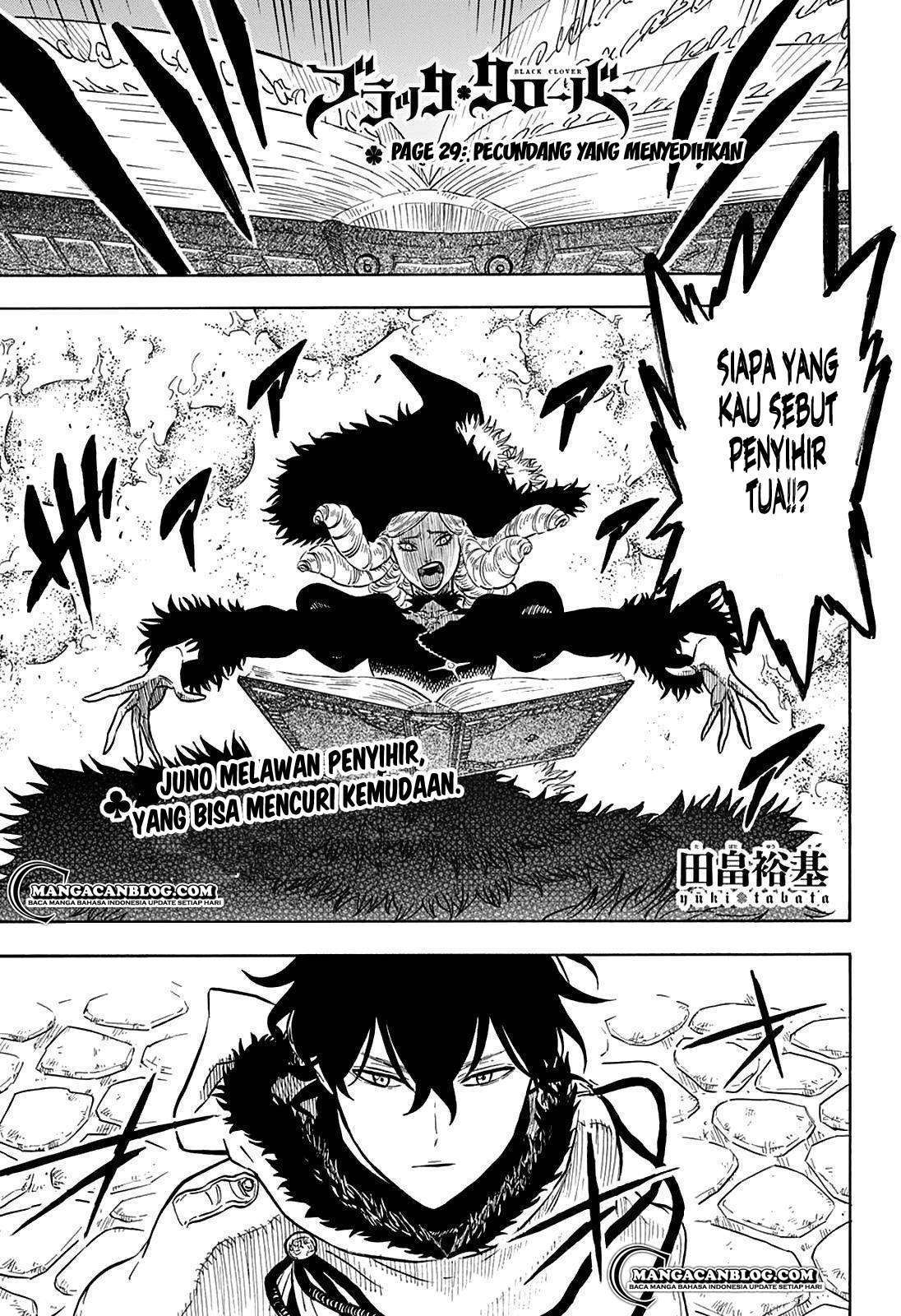 Komik Black Clover Chapter 29 gambar nomor 1
