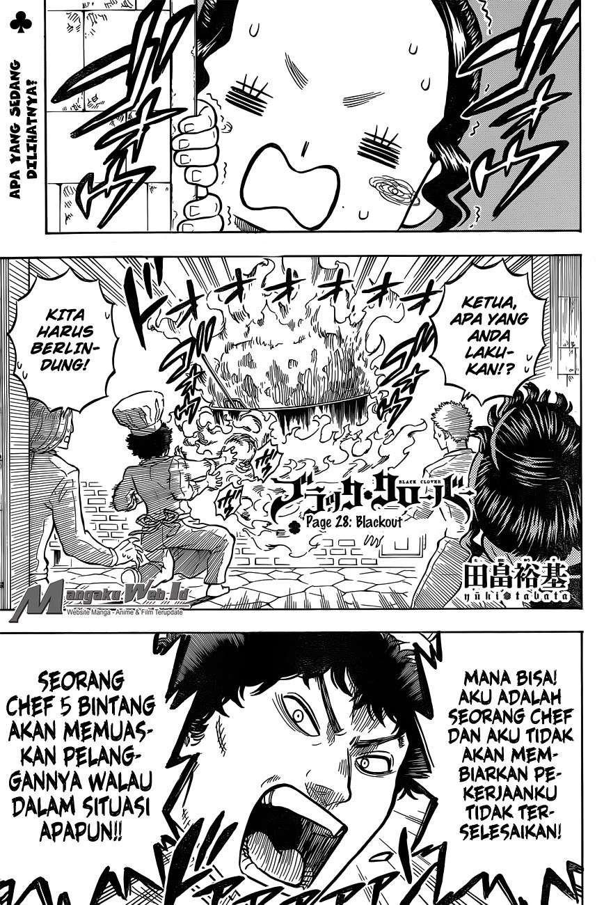 Manga Black Clover Chapter 28 gambar nomor 2