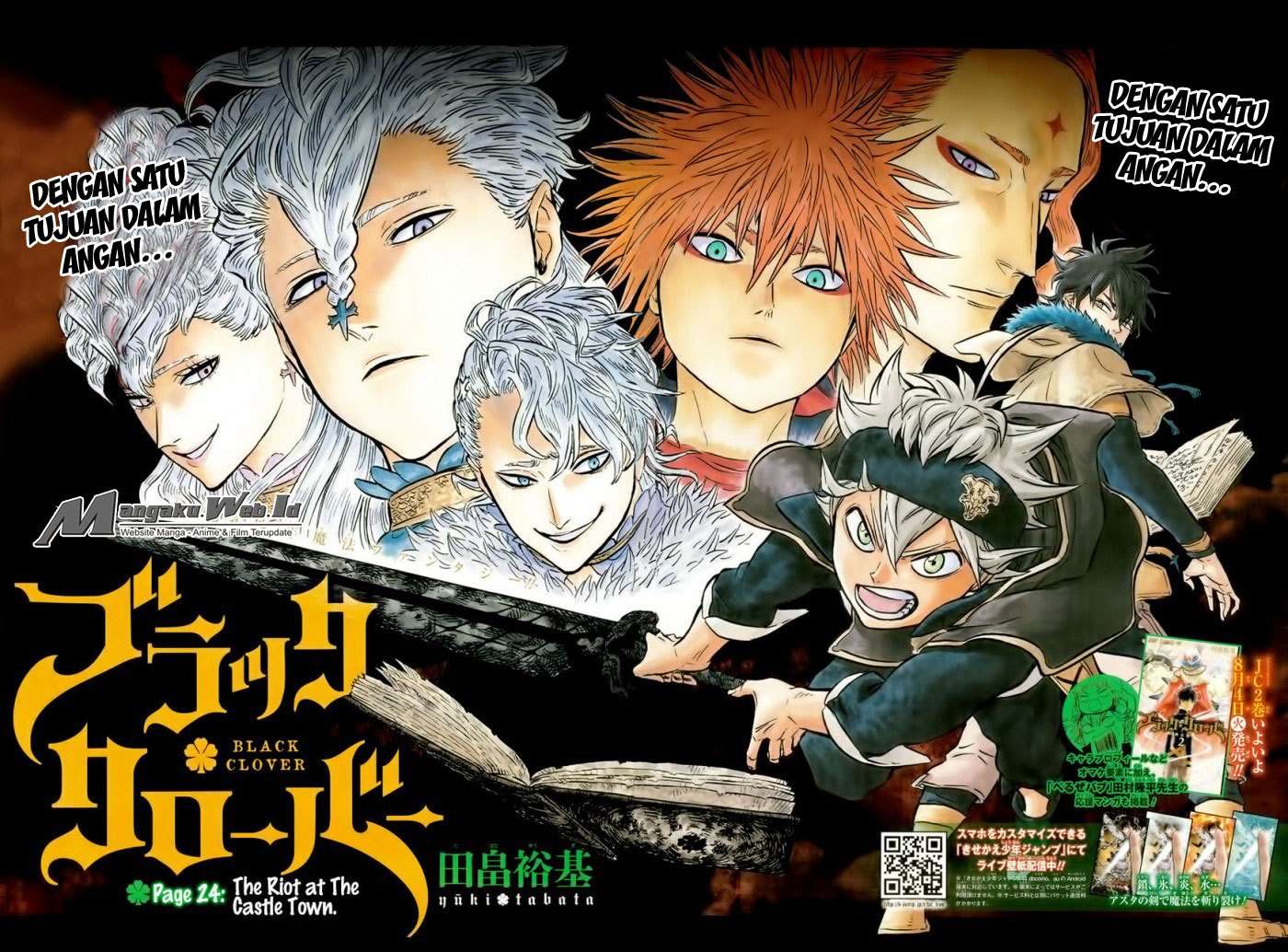 Manga Black Clover Chapter 24 gambar nomor 2