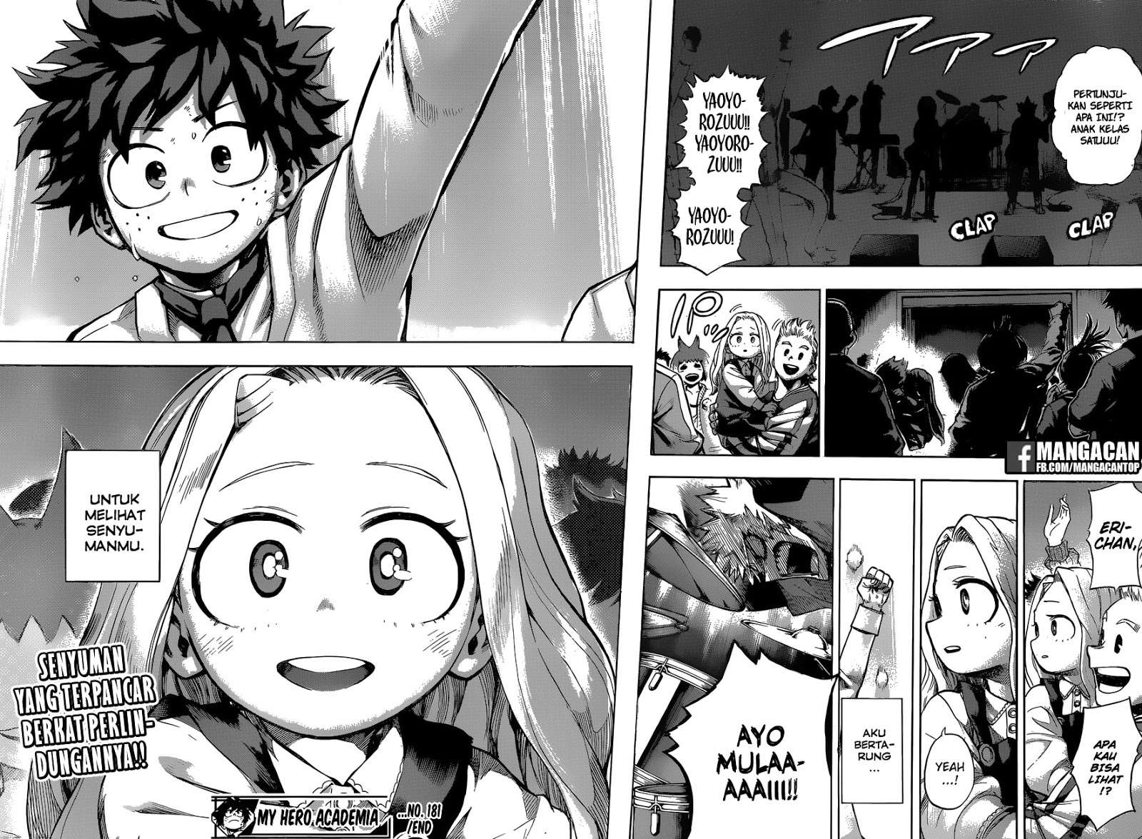 Boku no Hero Academia Chapter 181 Gambar 15