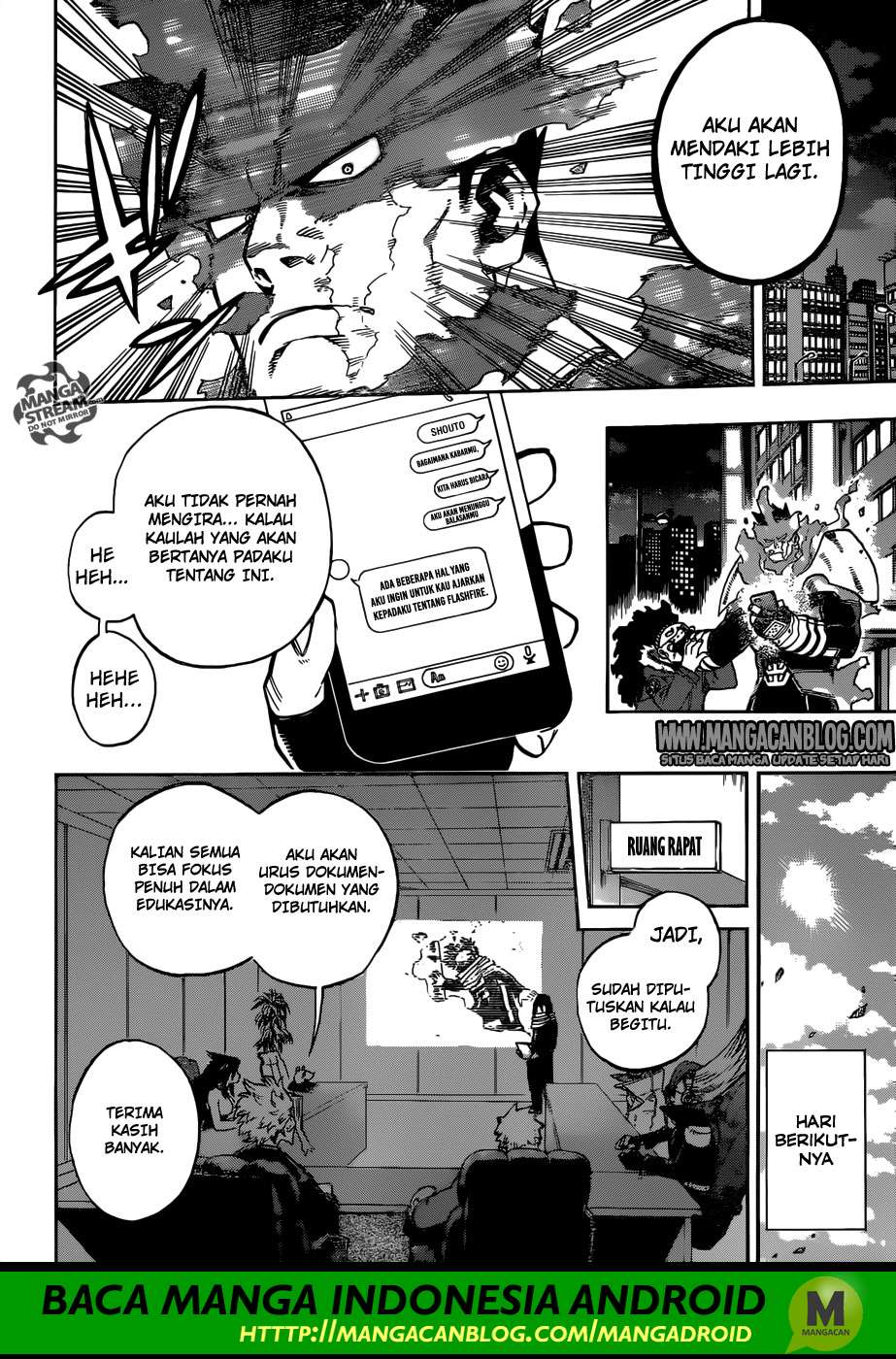 Boku no Hero Academia Chapter 217 Gambar 9