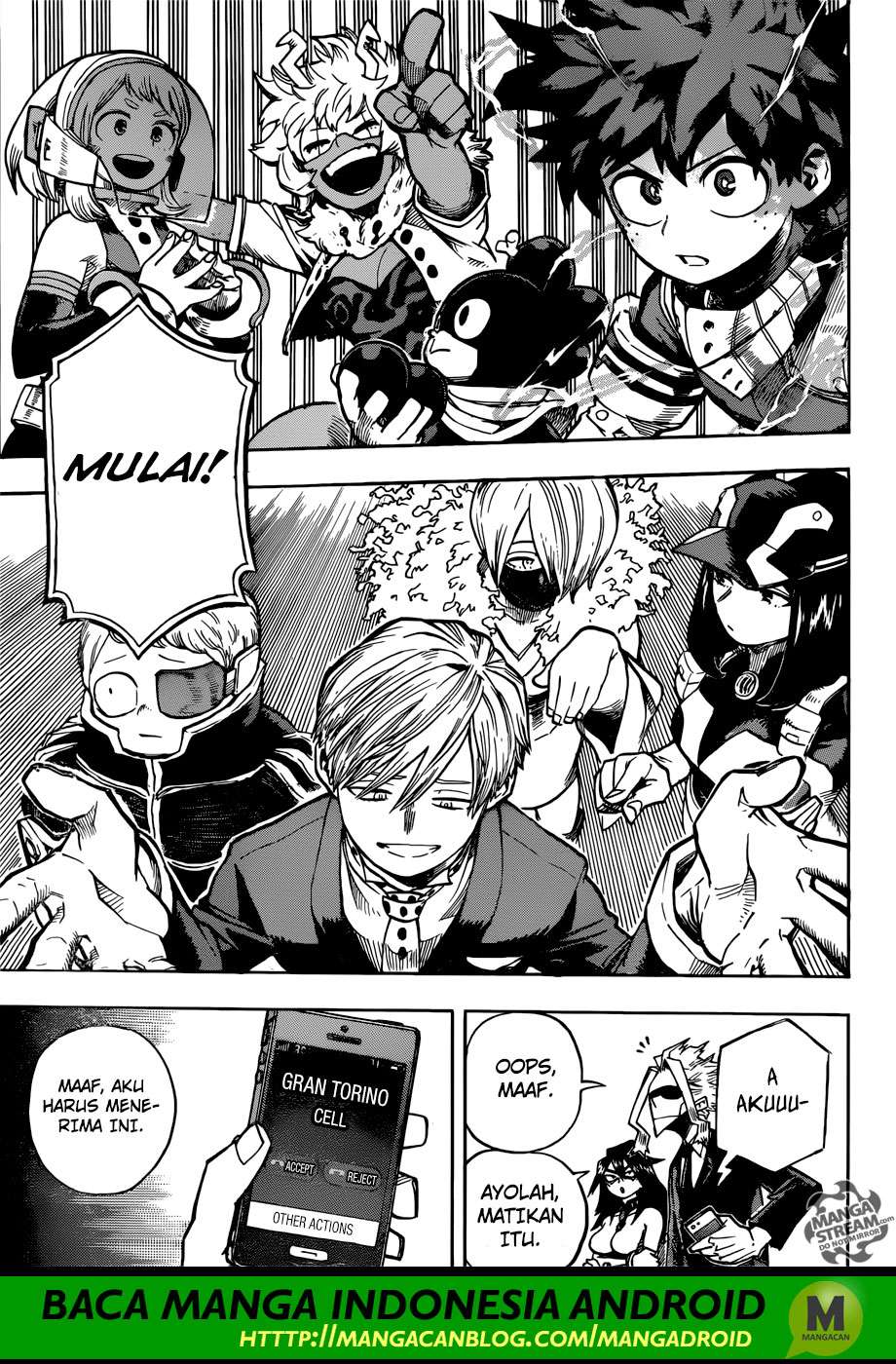 Boku no Hero Academia Chapter 209 Gambar 14