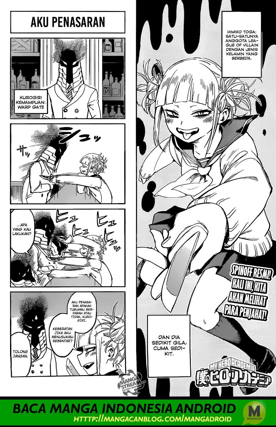 Boku no Hero Academia Chapter 203 Gambar 14