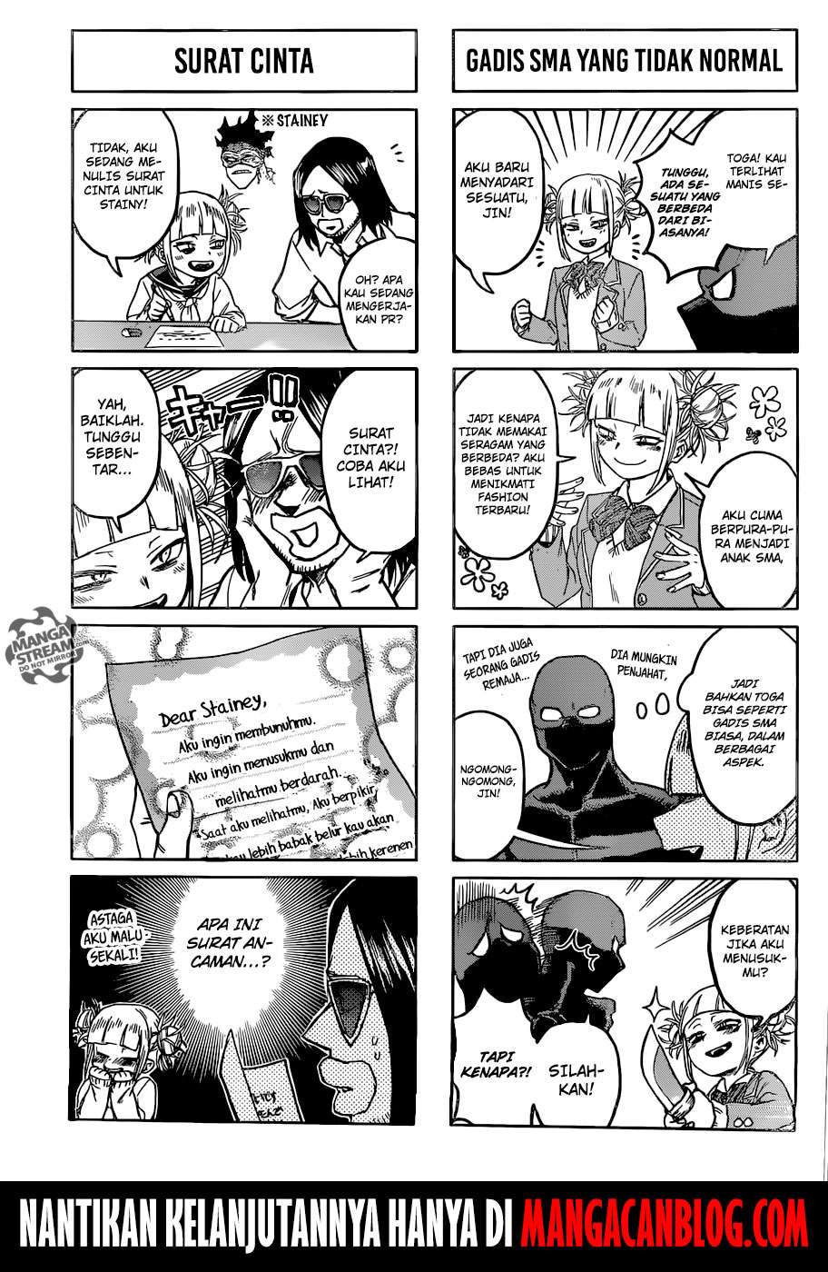 Boku no Hero Academia Chapter 203 Gambar 15