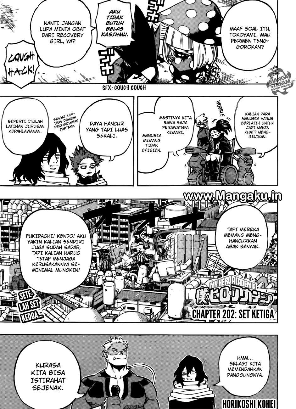 Manga Boku no Hero Academia Chapter 202 gambar nomor 2
