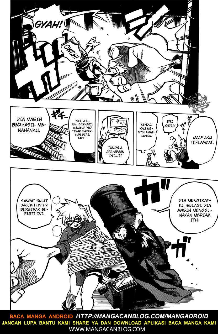Boku no Hero Academia Chapter 201 Gambar 13