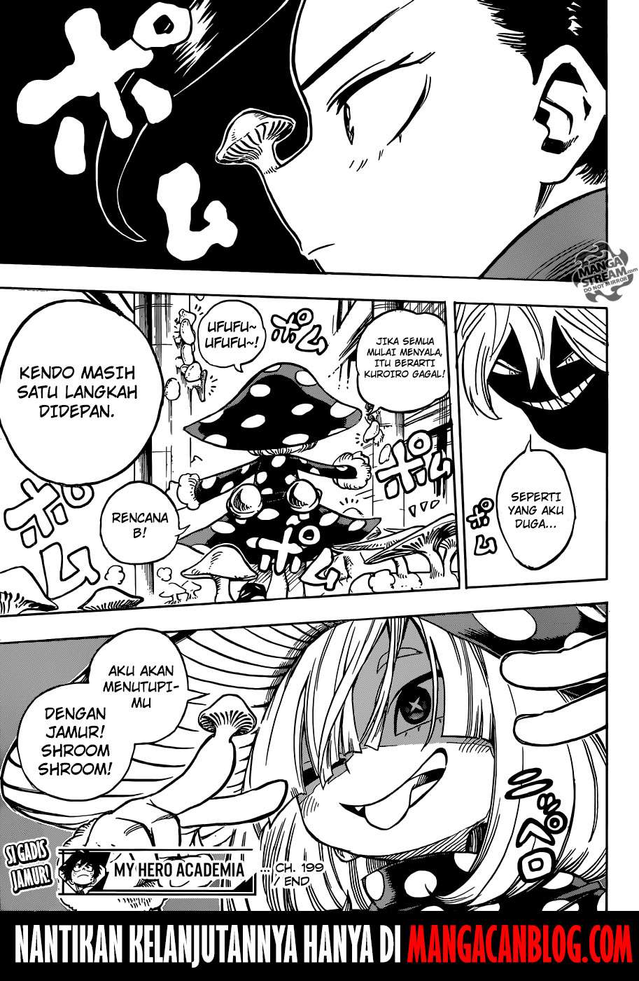 Boku no Hero Academia Chapter 199 Gambar 14