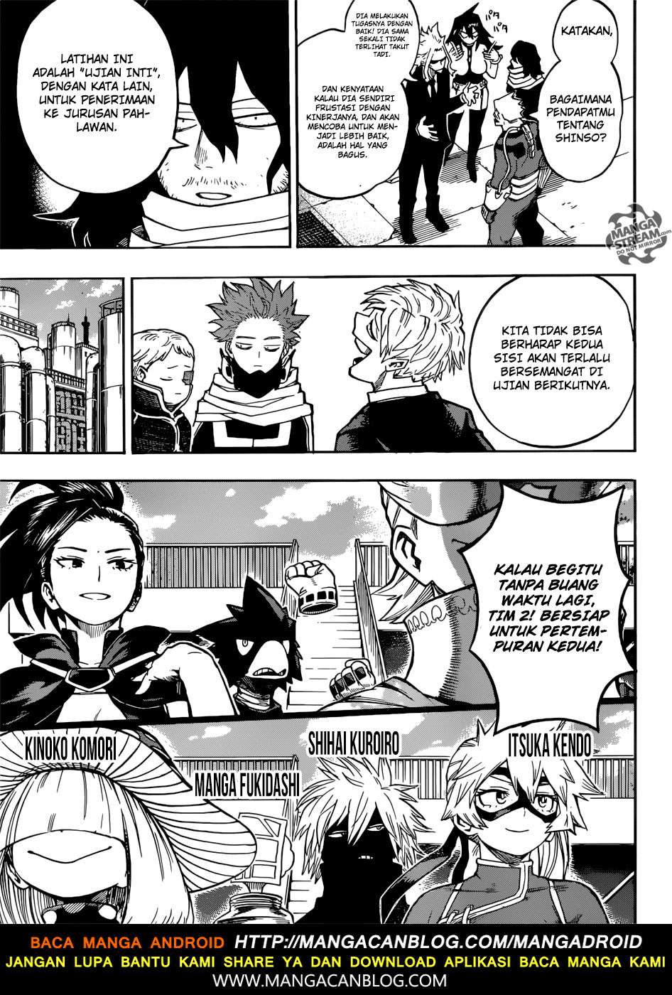 Boku no Hero Academia Chapter 198 Gambar 6