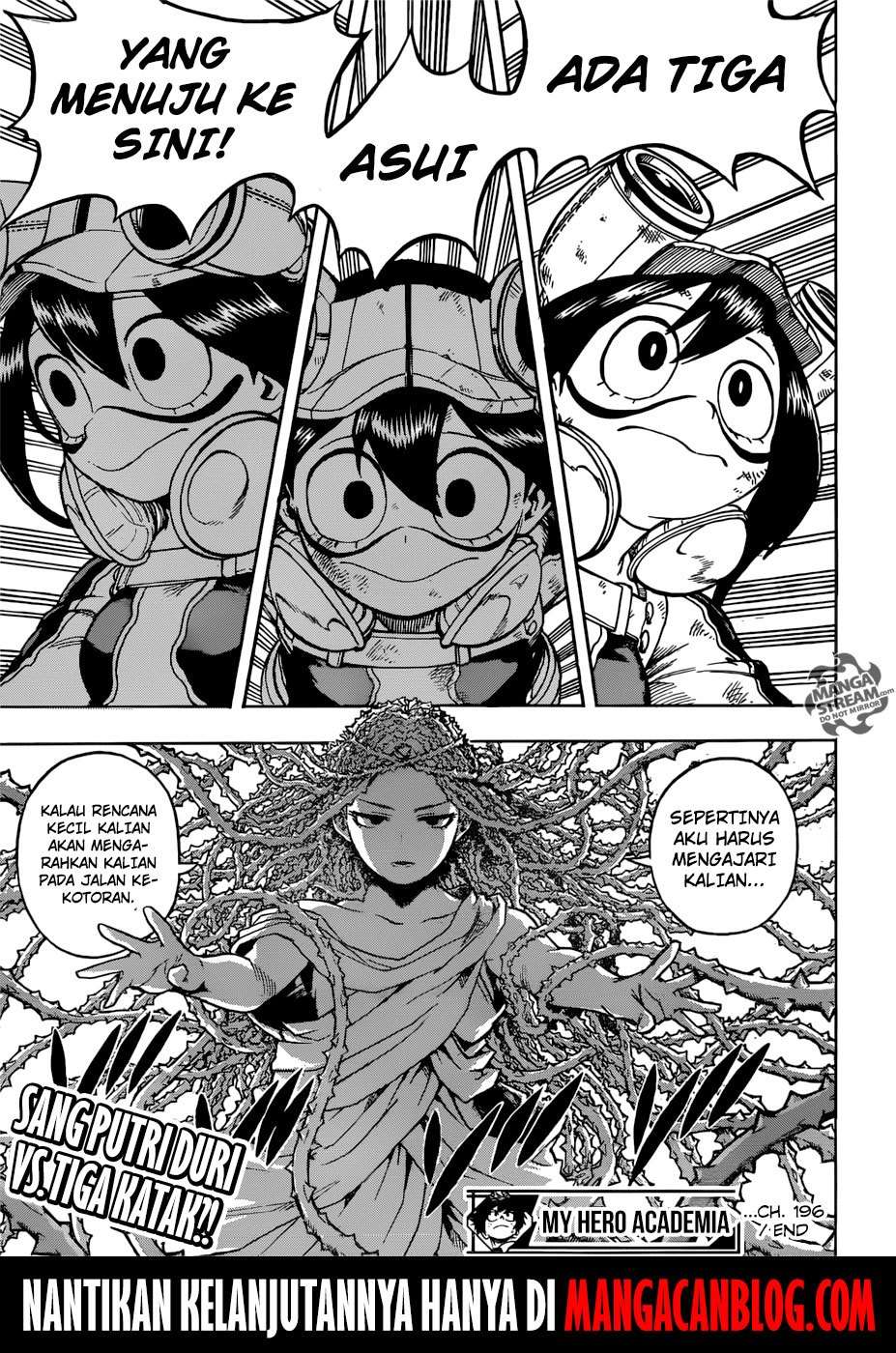 Boku no Hero Academia Chapter 196 Gambar 15