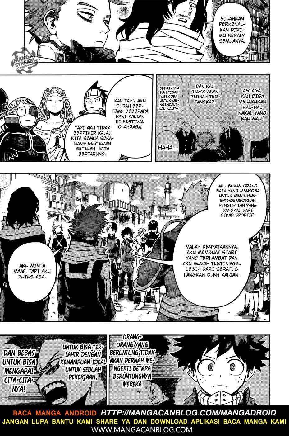 Boku no Hero Academia Chapter 195 Gambar 4