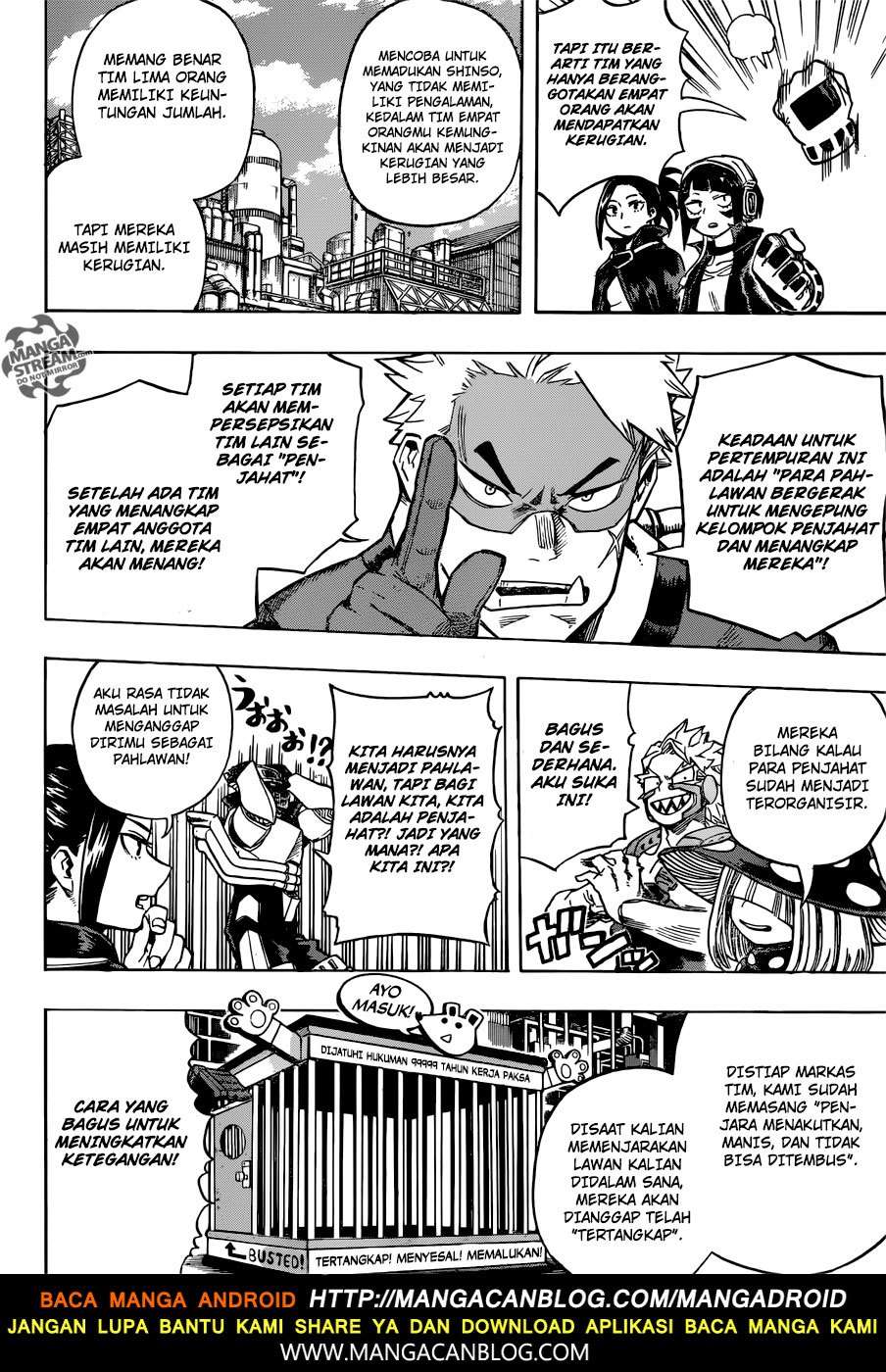 Boku no Hero Academia Chapter 195 Gambar 7