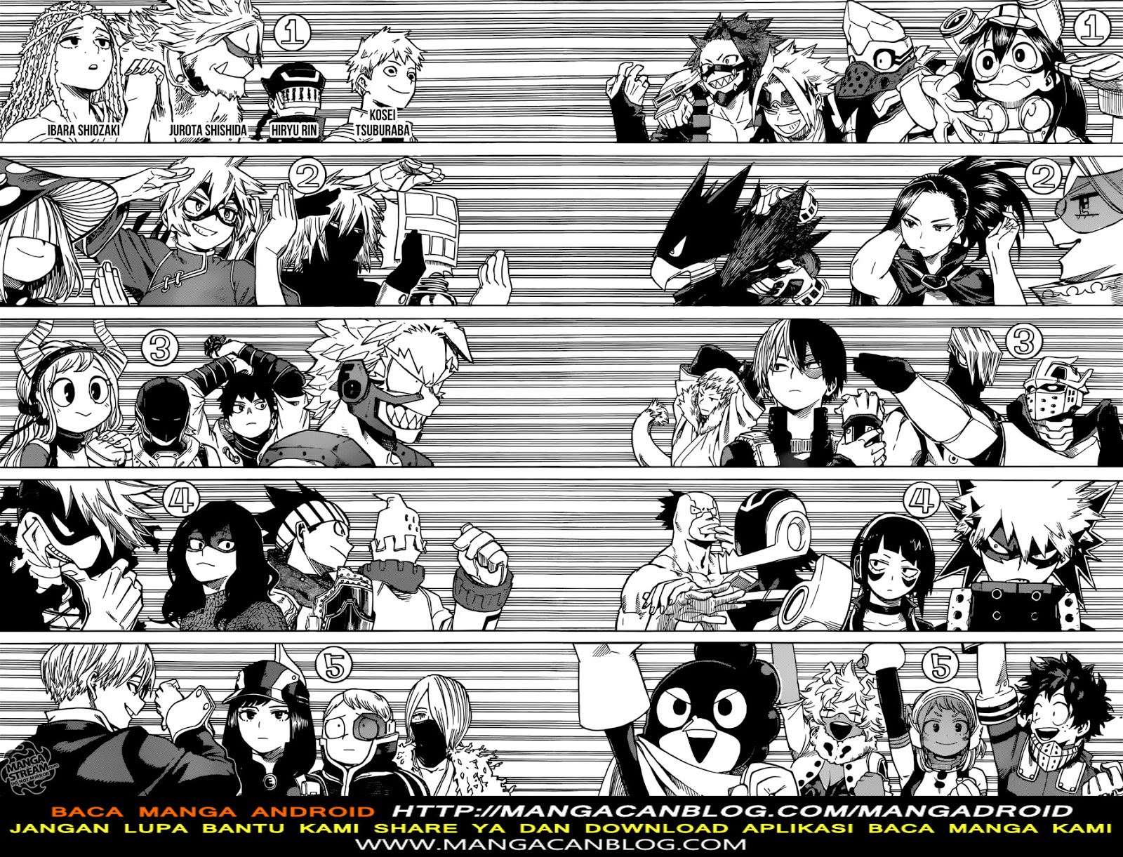 Boku no Hero Academia Chapter 195 Gambar 9
