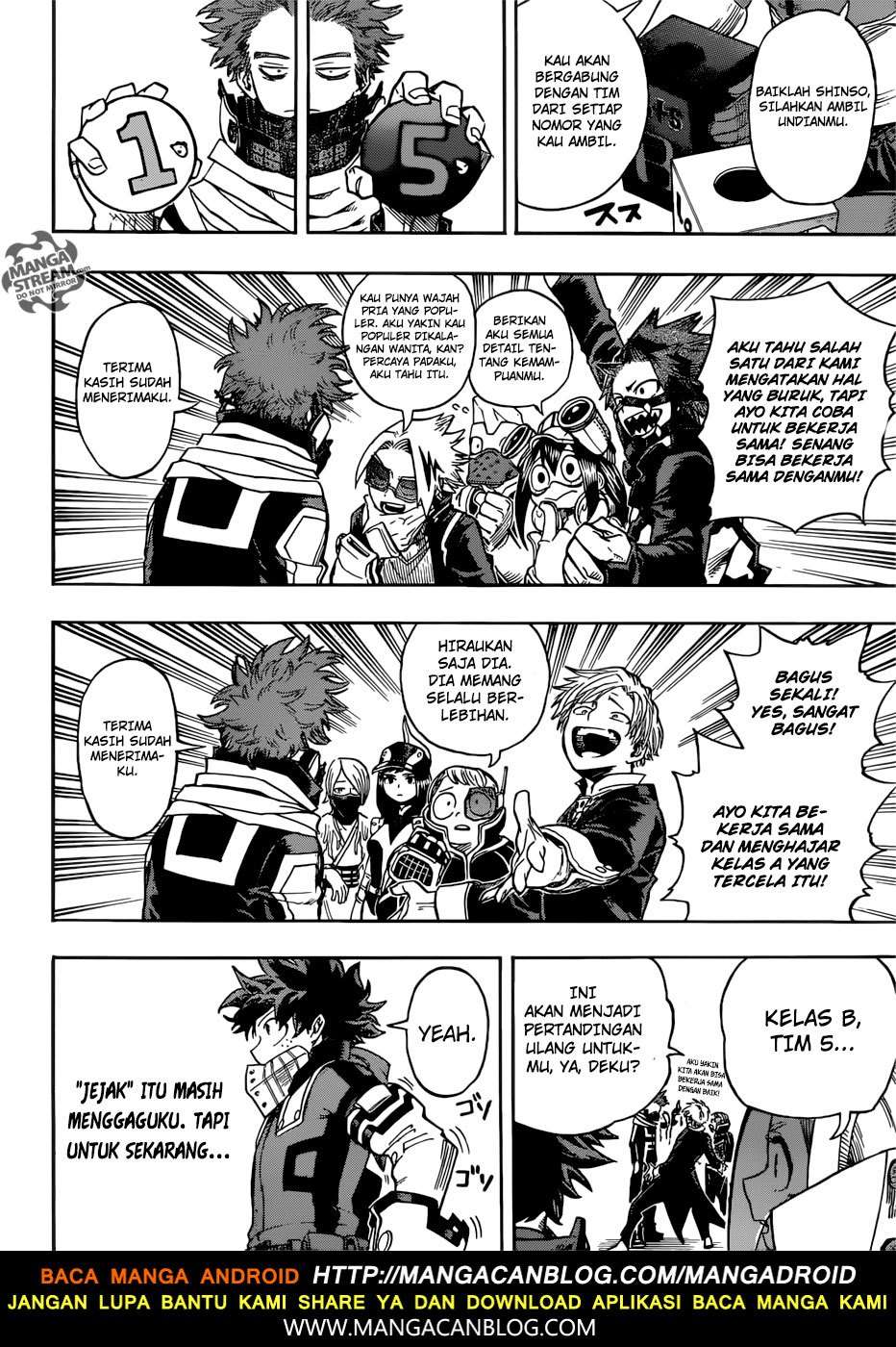 Boku no Hero Academia Chapter 195 Gambar 10