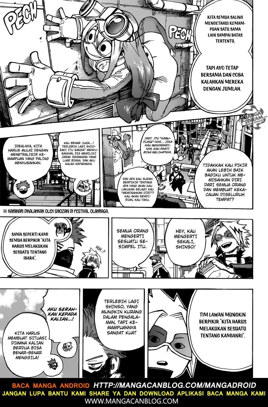 Boku no Hero Academia Chapter 195 Gambar 13