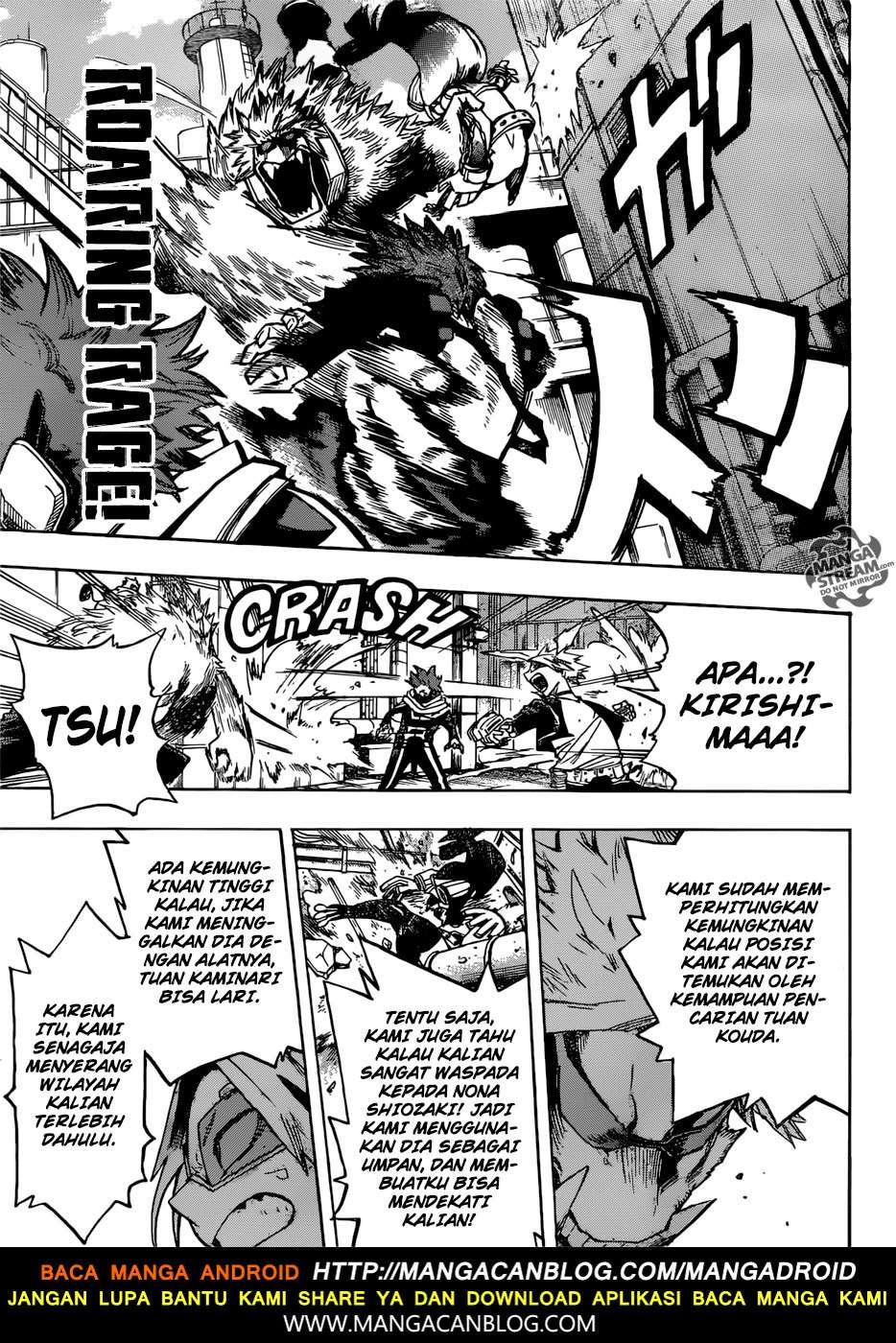 Boku no Hero Academia Chapter 195 Gambar 15