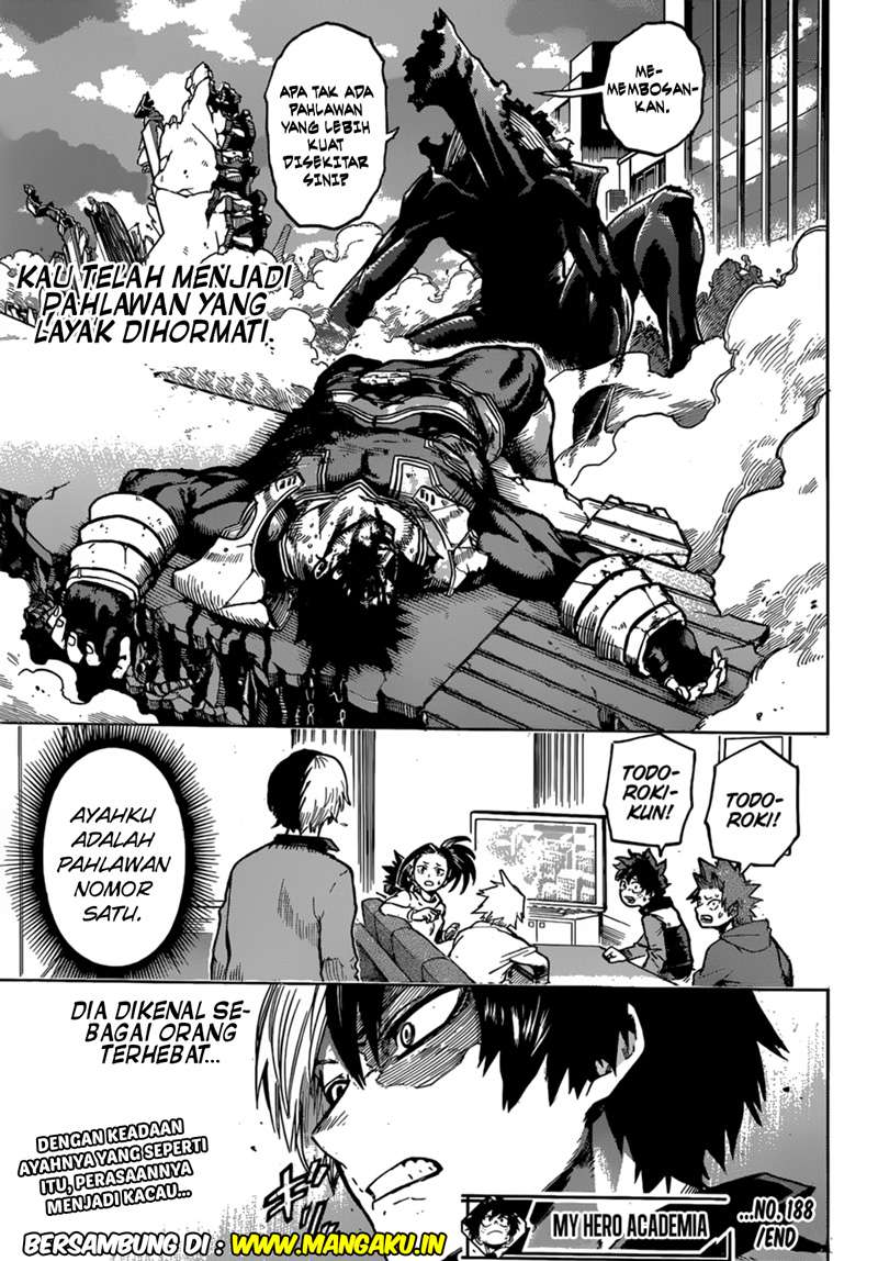 Boku no Hero Academia Chapter 188 Gambar 13