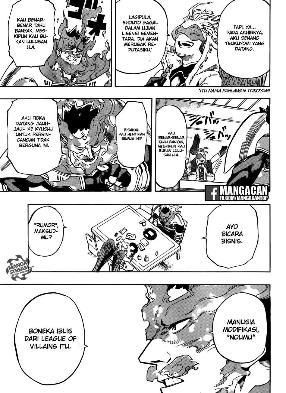 Boku no Hero Academia Chapter 186 Gambar 9