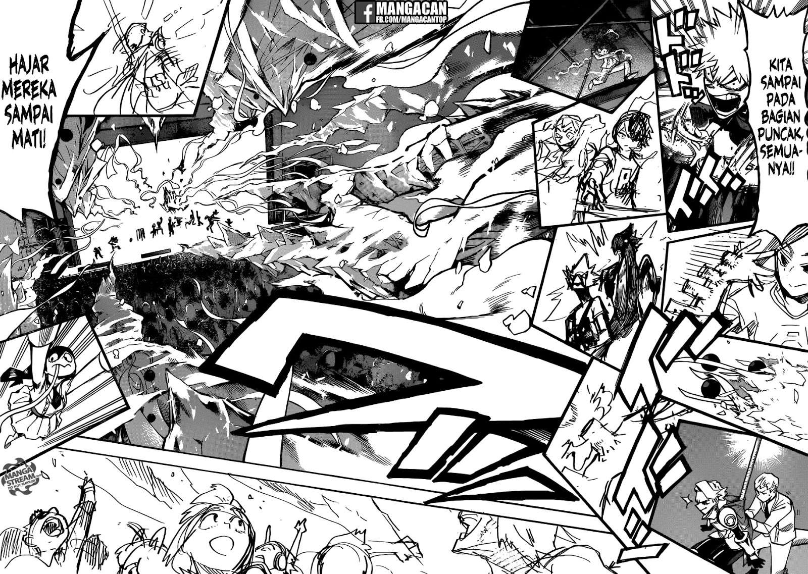 Boku no Hero Academia Chapter 182 Gambar 11
