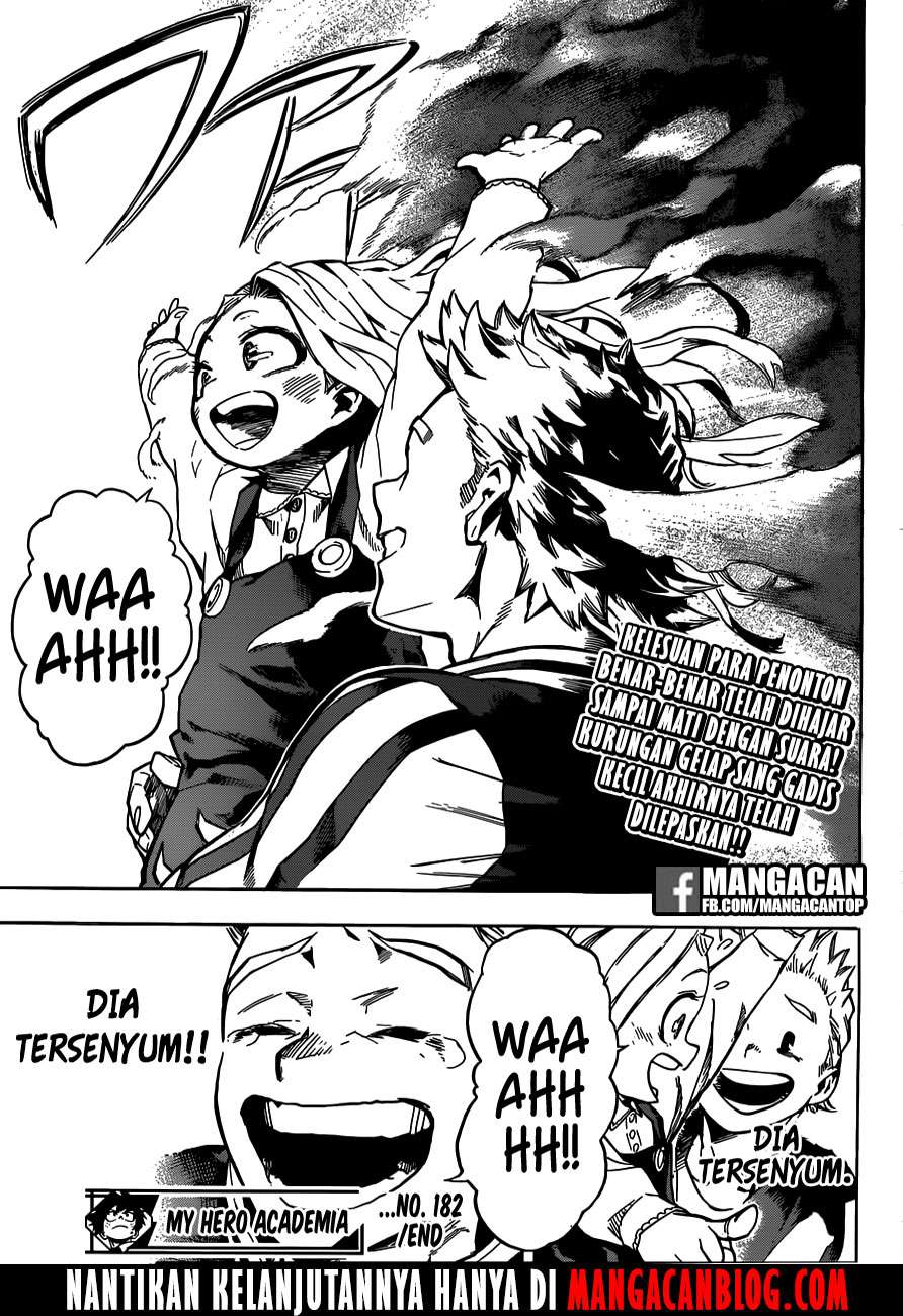 Boku no Hero Academia Chapter 182 Gambar 17