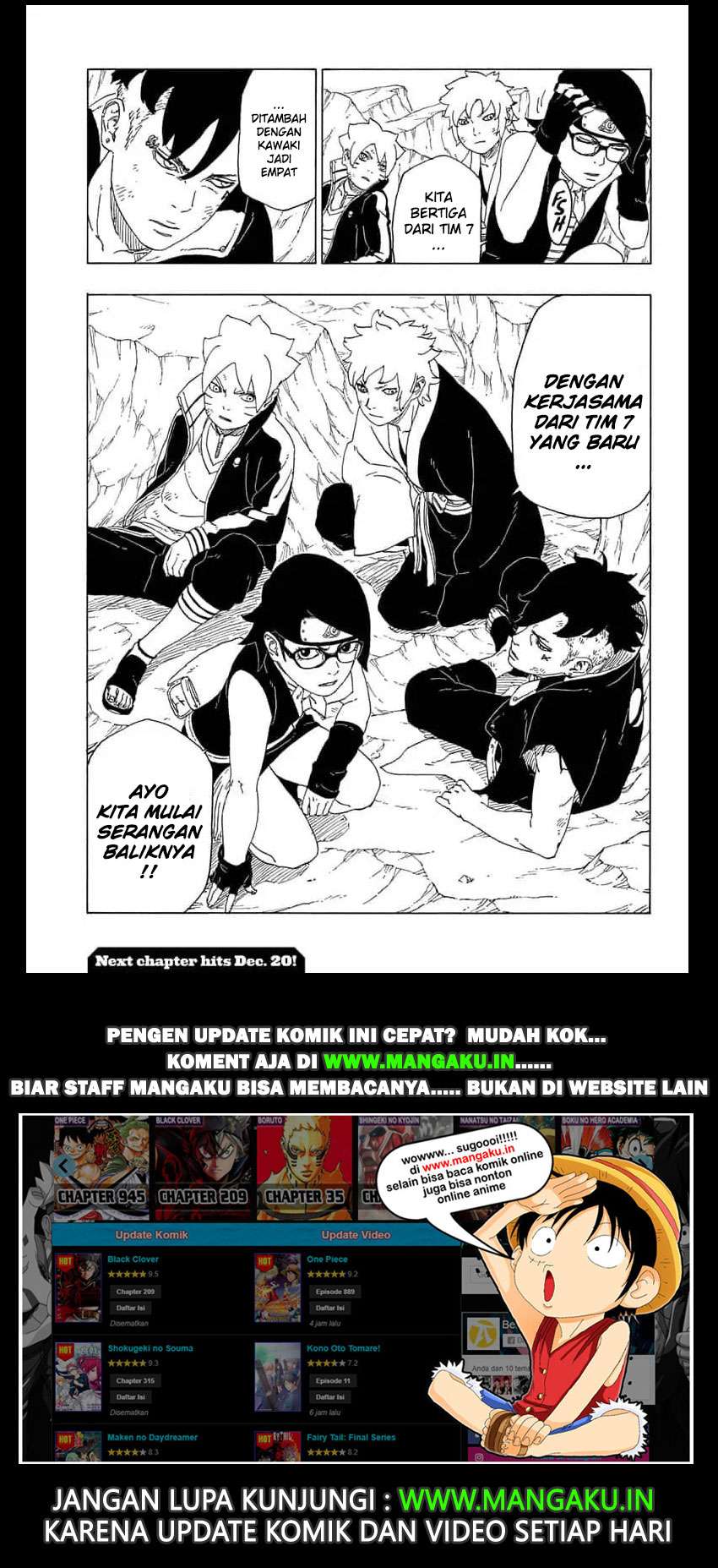Boruto Chapter 40 Gambar 41