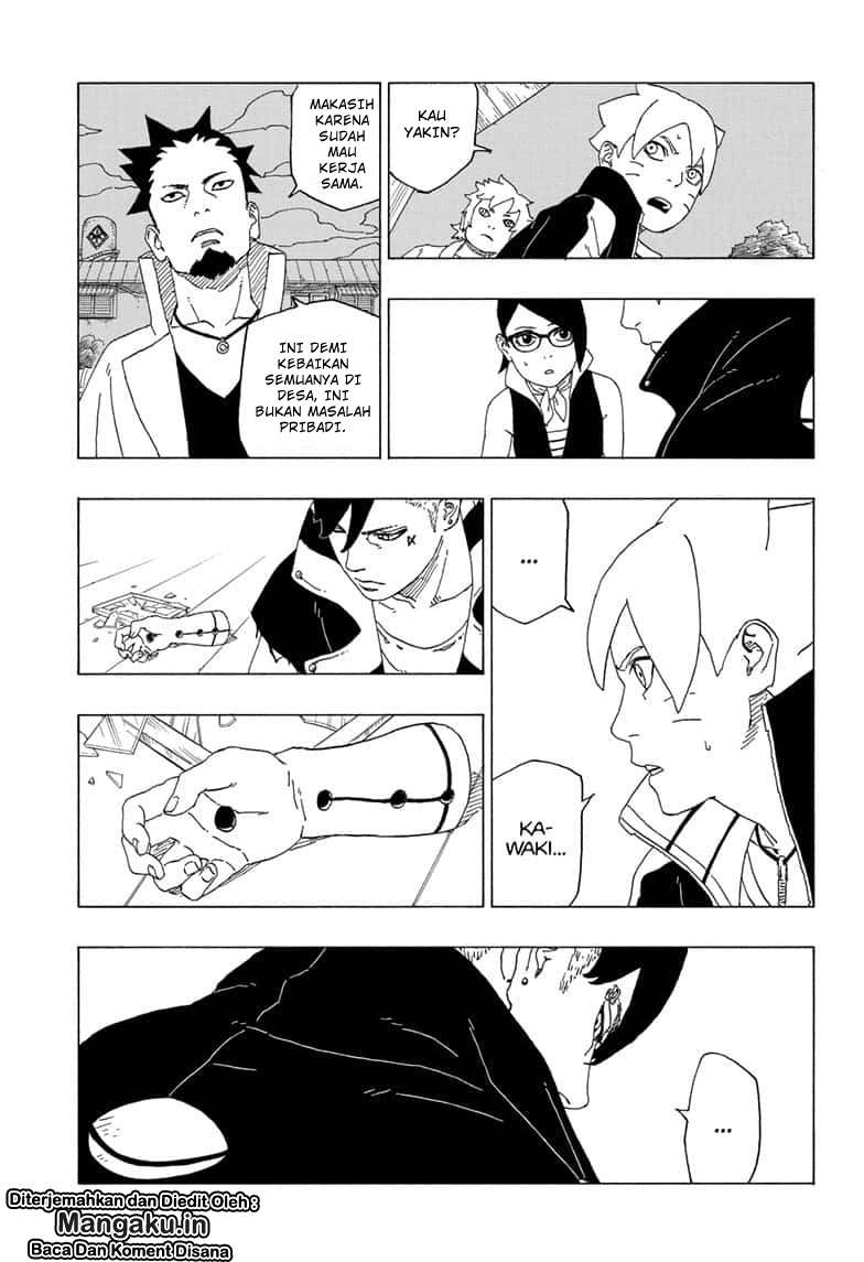 Boruto Chapter 39.1 Gambar 14