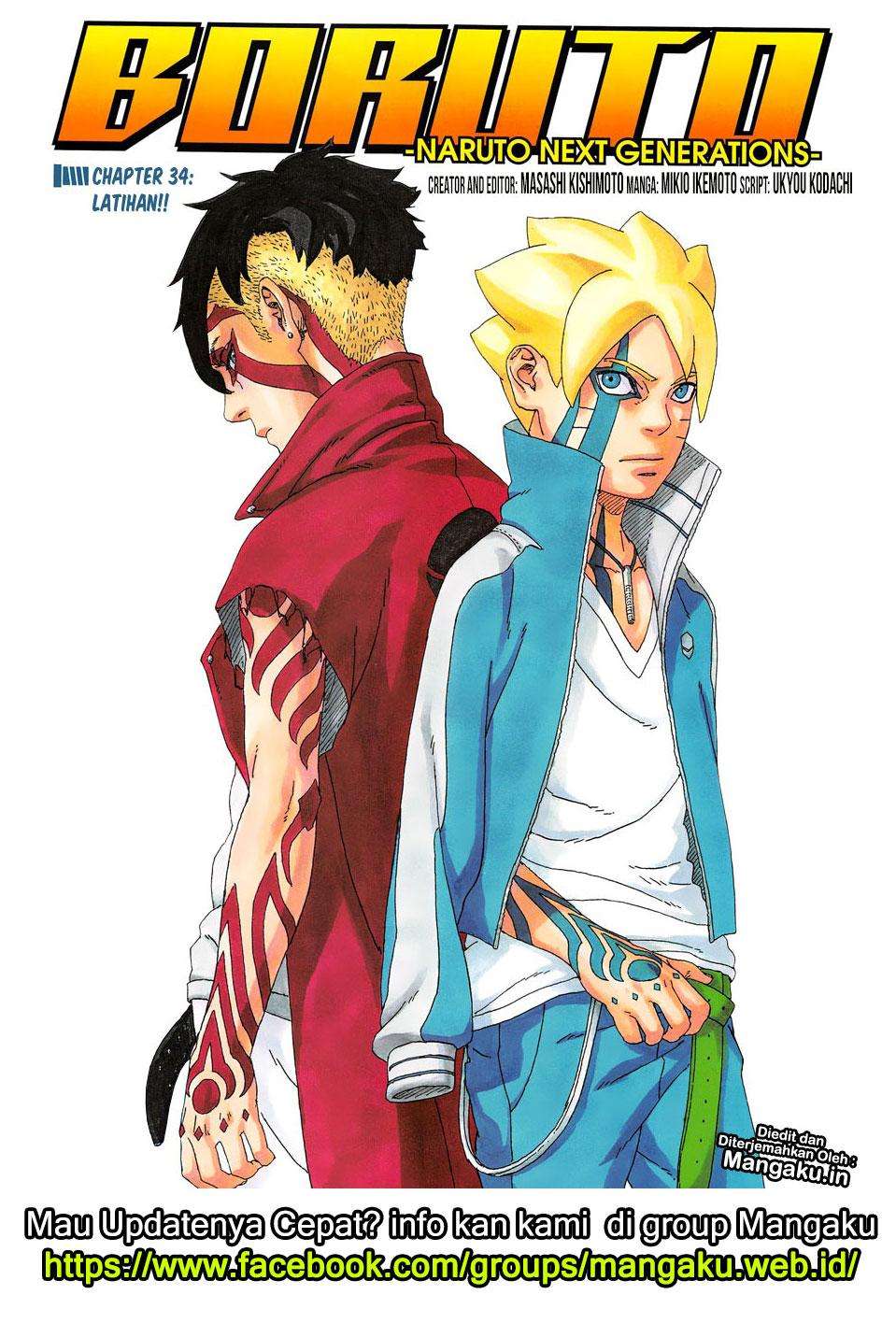 Manga Boruto Chapter 34 gambar nomor 2