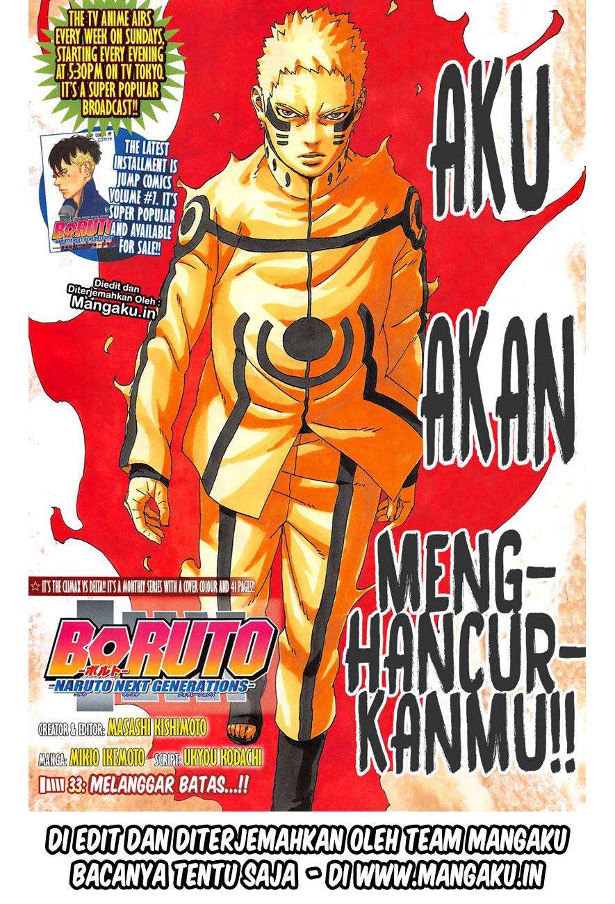 Komik Boruto Chapter 33 gambar nomor 1