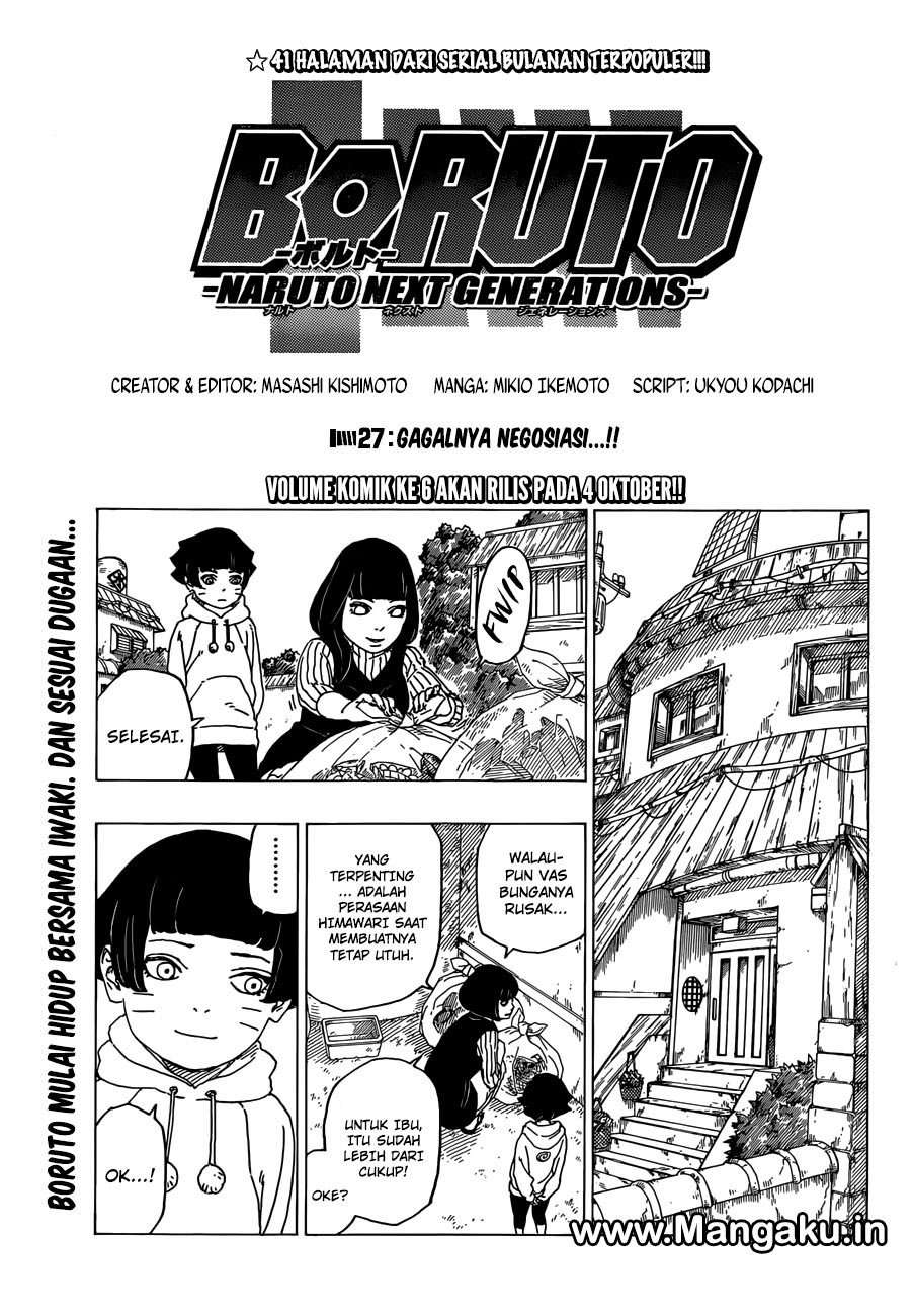 Manga Boruto Chapter 27 gambar nomor 2