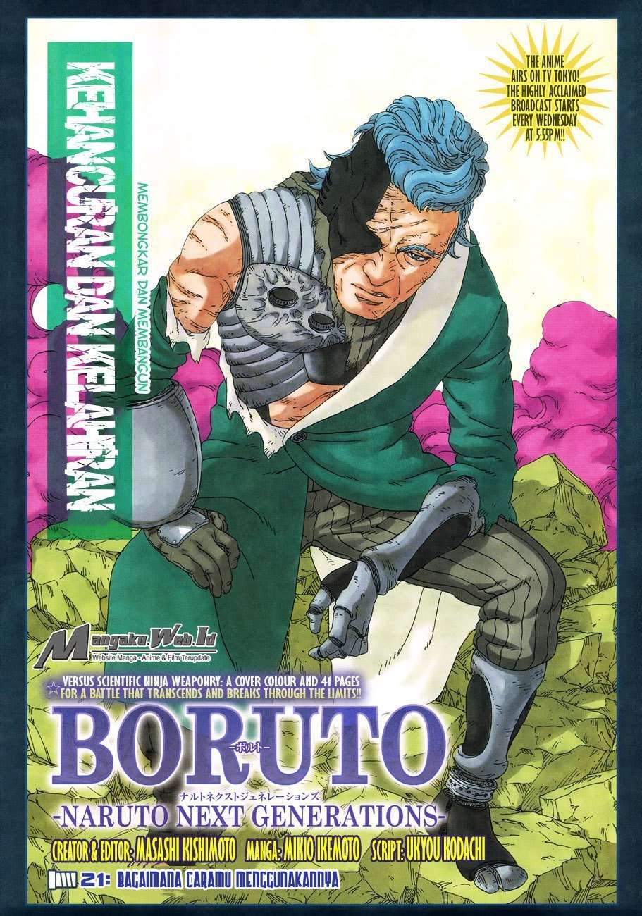 Manga Boruto Chapter 21 gambar nomor 2