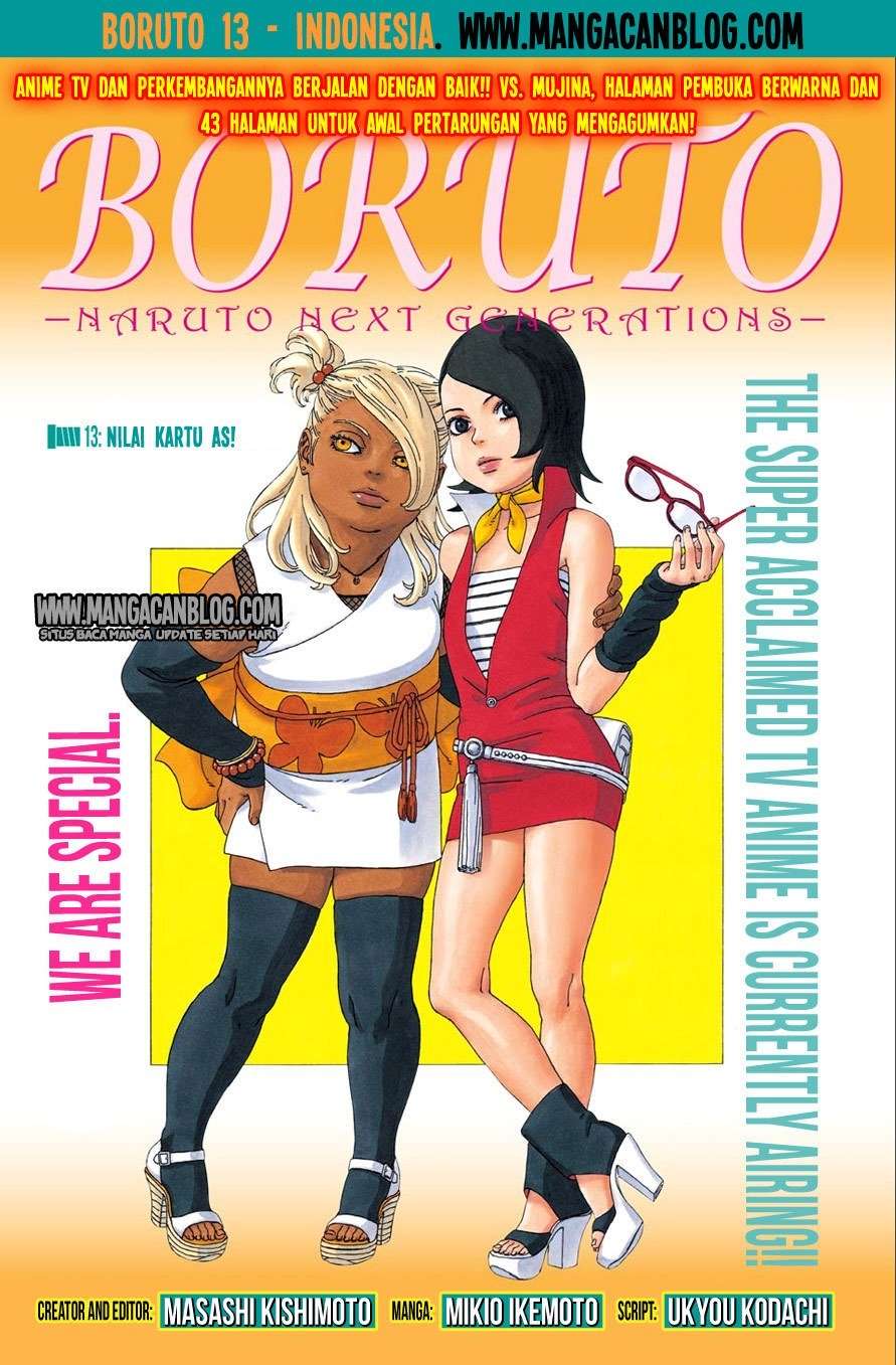 Komik Boruto Chapter 13 gambar nomor 1