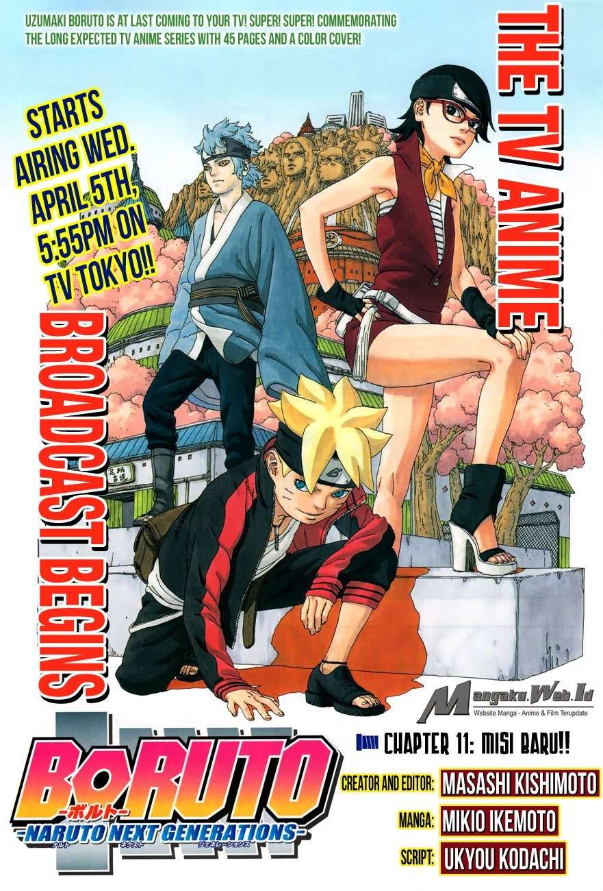 Manga Boruto Chapter 11 gambar nomor 2