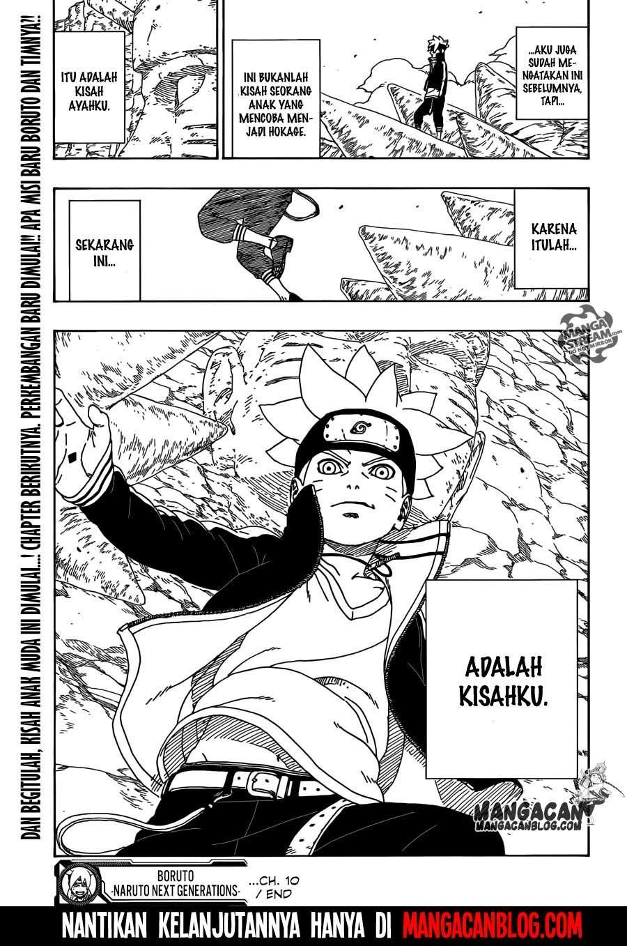 Boruto Chapter 10 Gambar 45