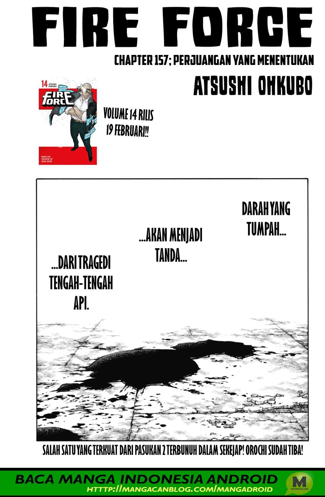 Komik Fire Brigade of Flames Chapter 157 gambar nomor 1
