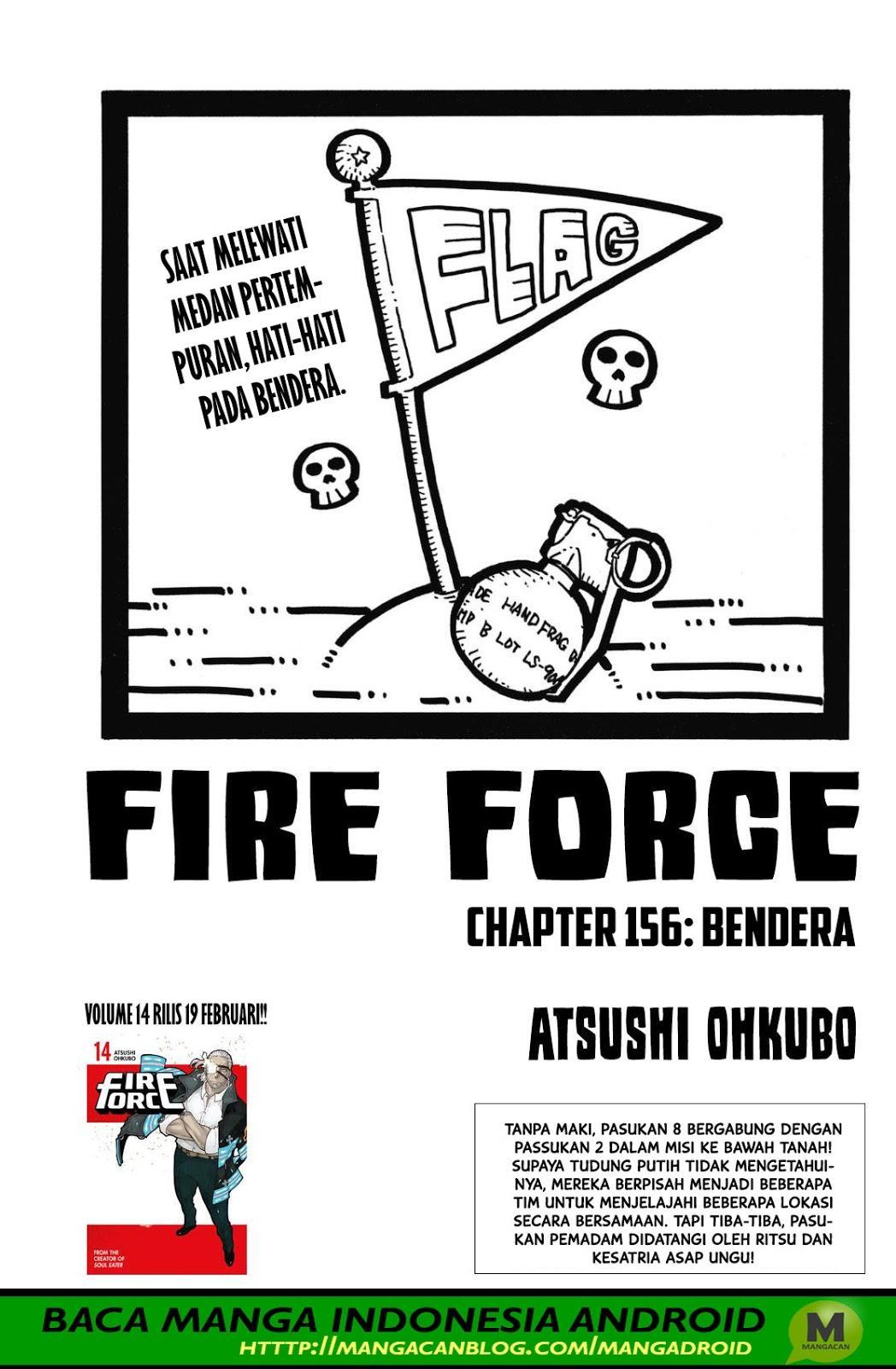 Komik Fire Brigade of Flames Chapter 156 gambar nomor 1