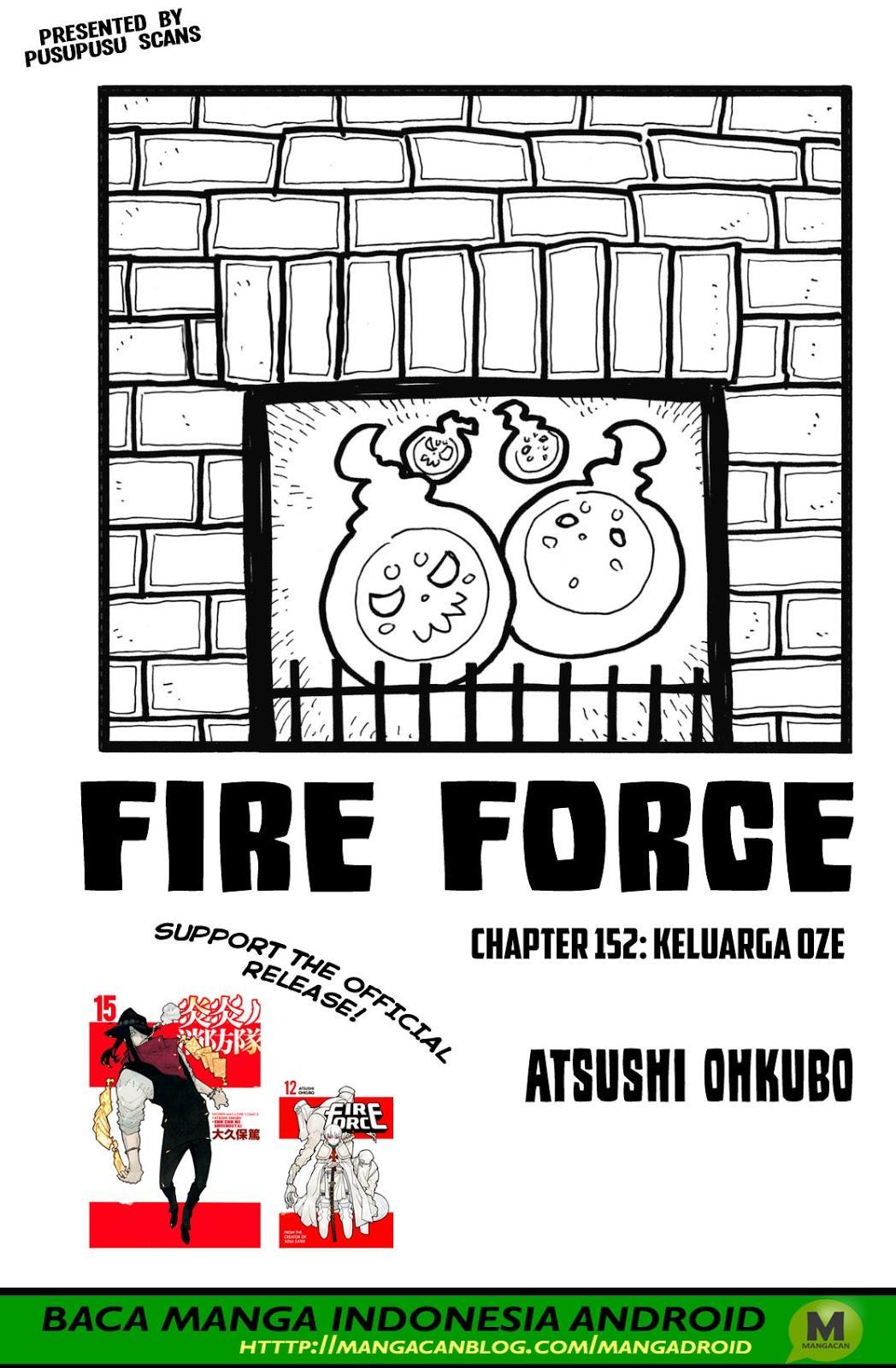 Komik Fire Brigade of Flames Chapter 152 gambar nomor 1